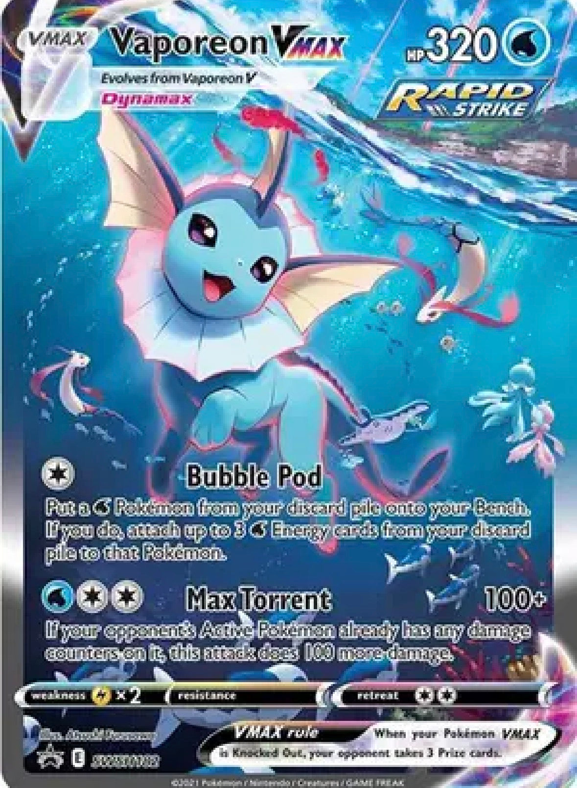 Vaporeon VMAX Promo