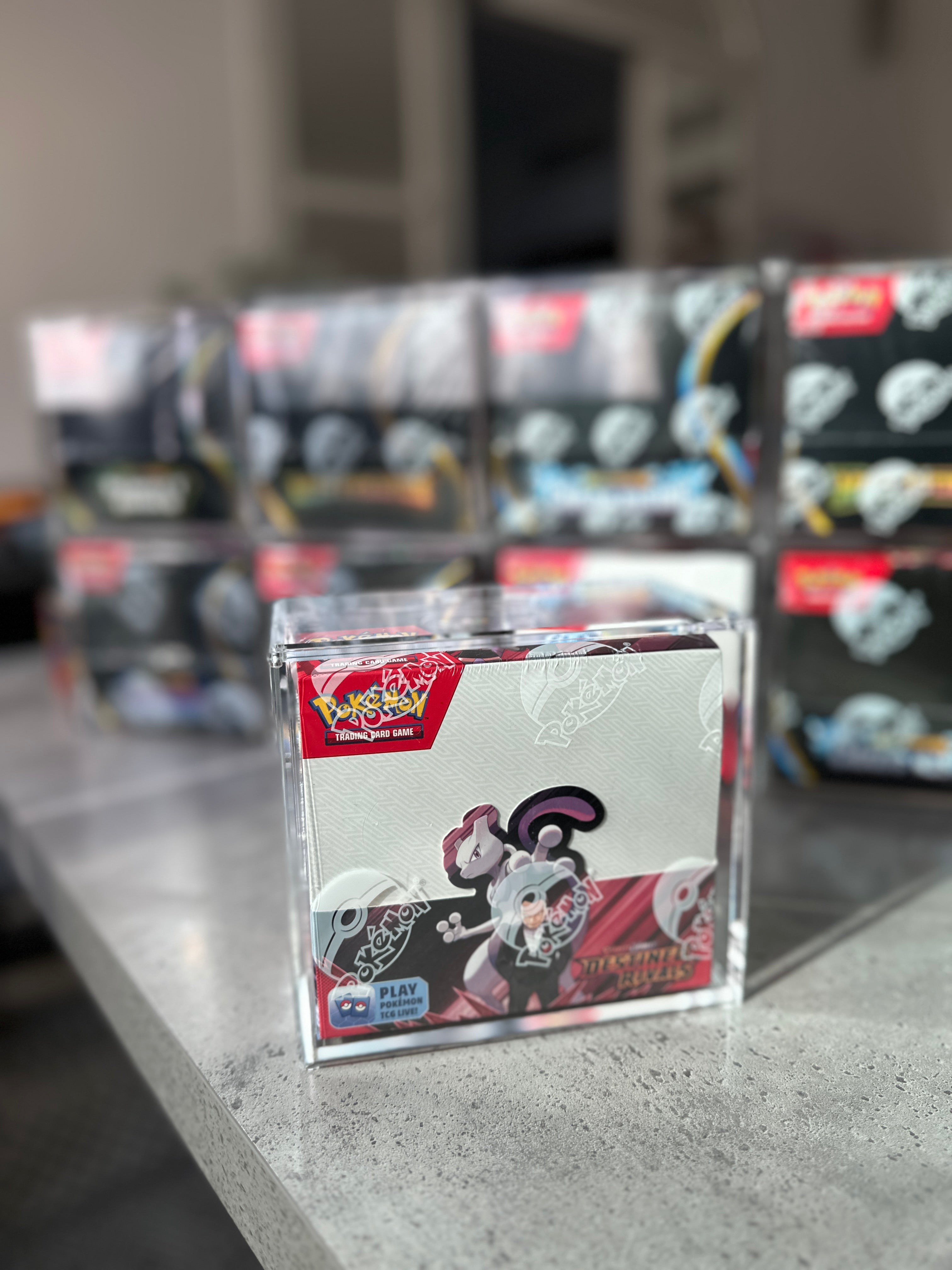 Acrylic  Case for Pokemon Booster Box