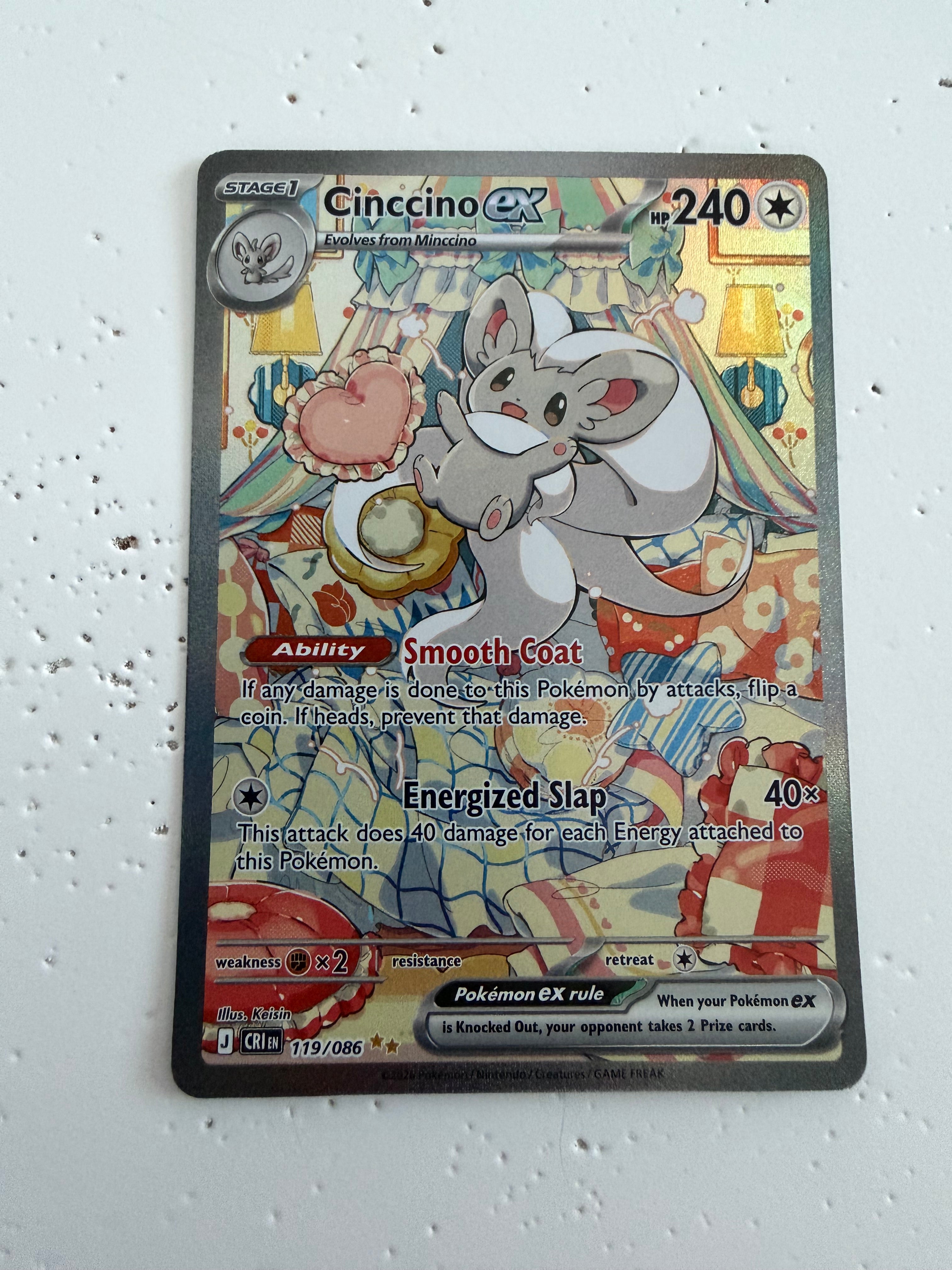 Cinccino EX - 119/086