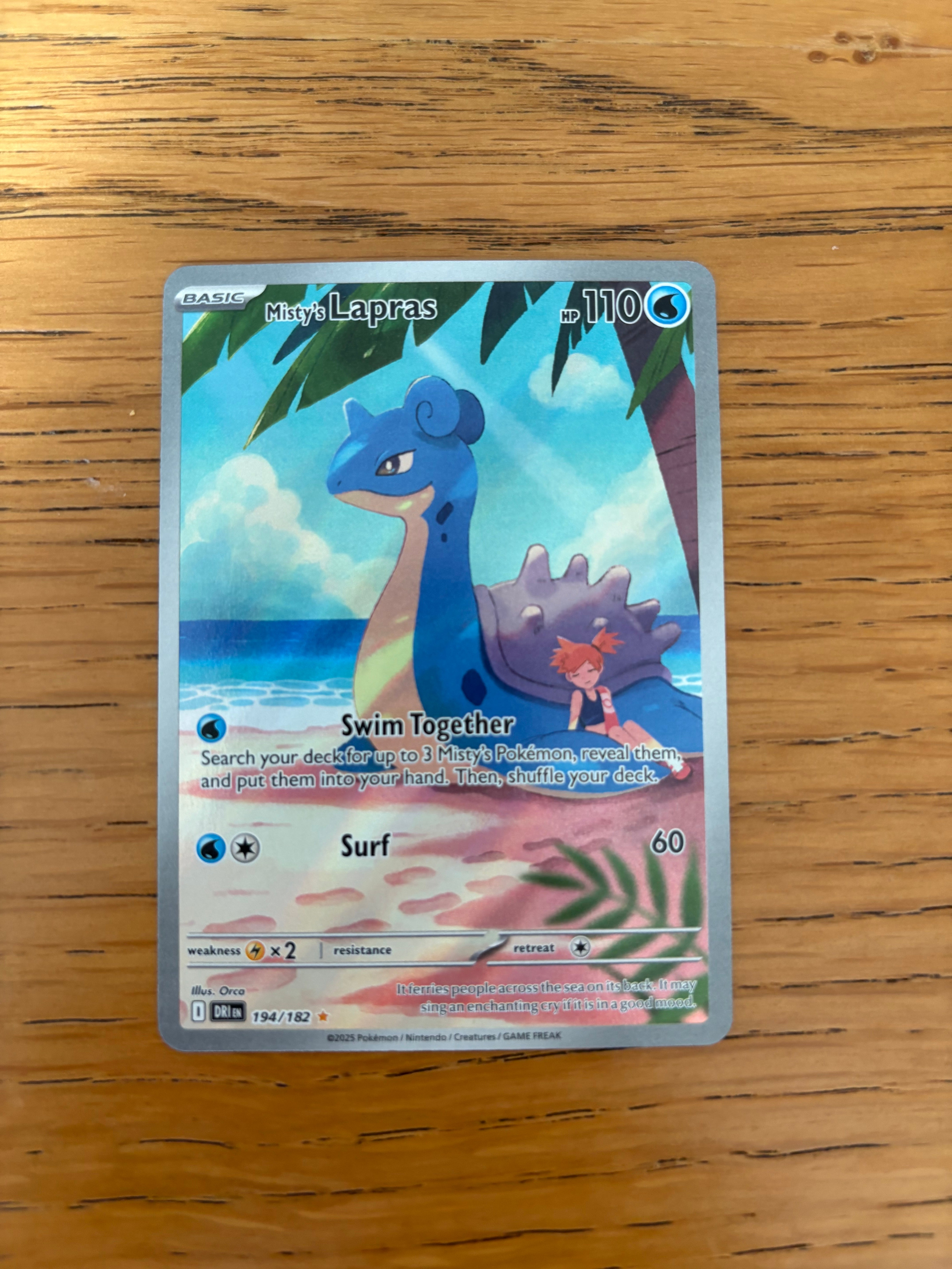 Misty’s Lapras