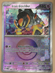046/132 Iron Boulder - Pokeball Pattern - Prismatic Evolutions