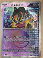 046/132 Iron Boulder - Pokeball Pattern - Prismatic Evolutions