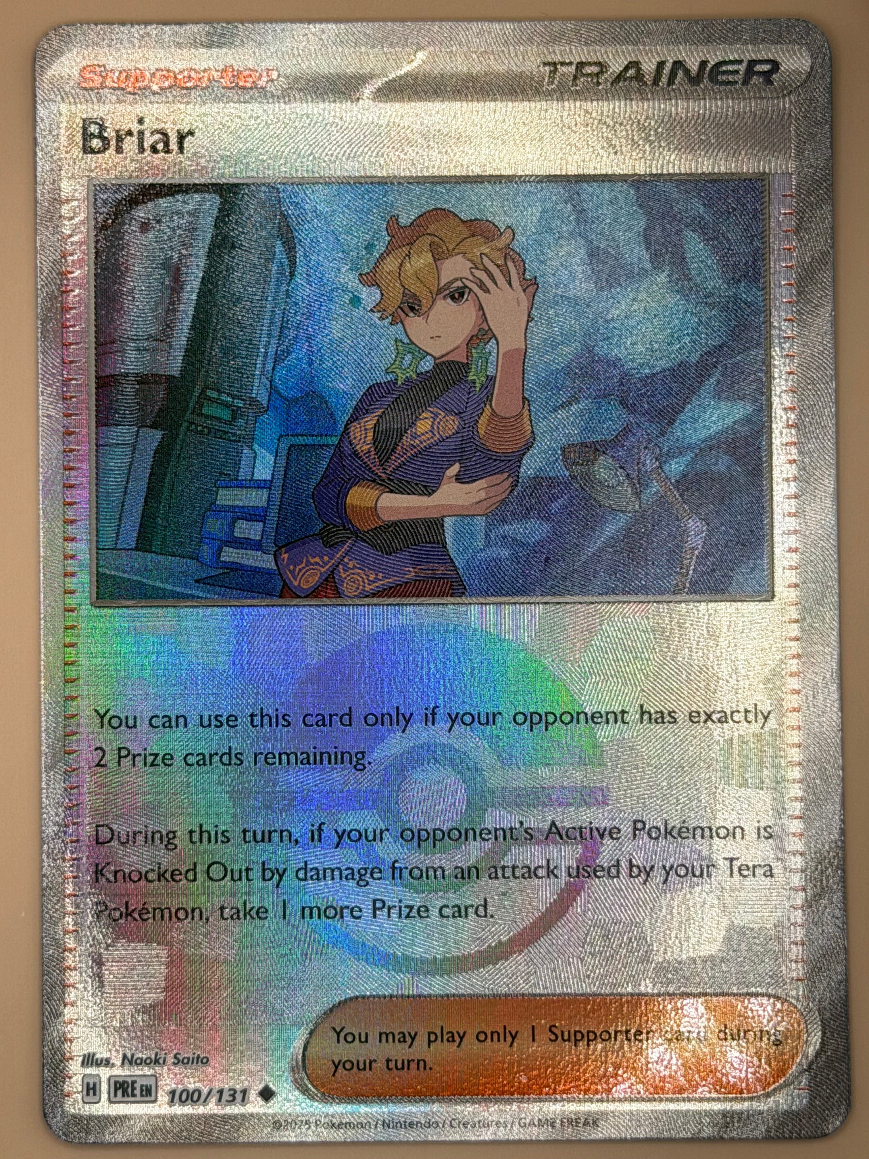 100/132 Briar - Pokeball Pattern - Prismatic Evolutions