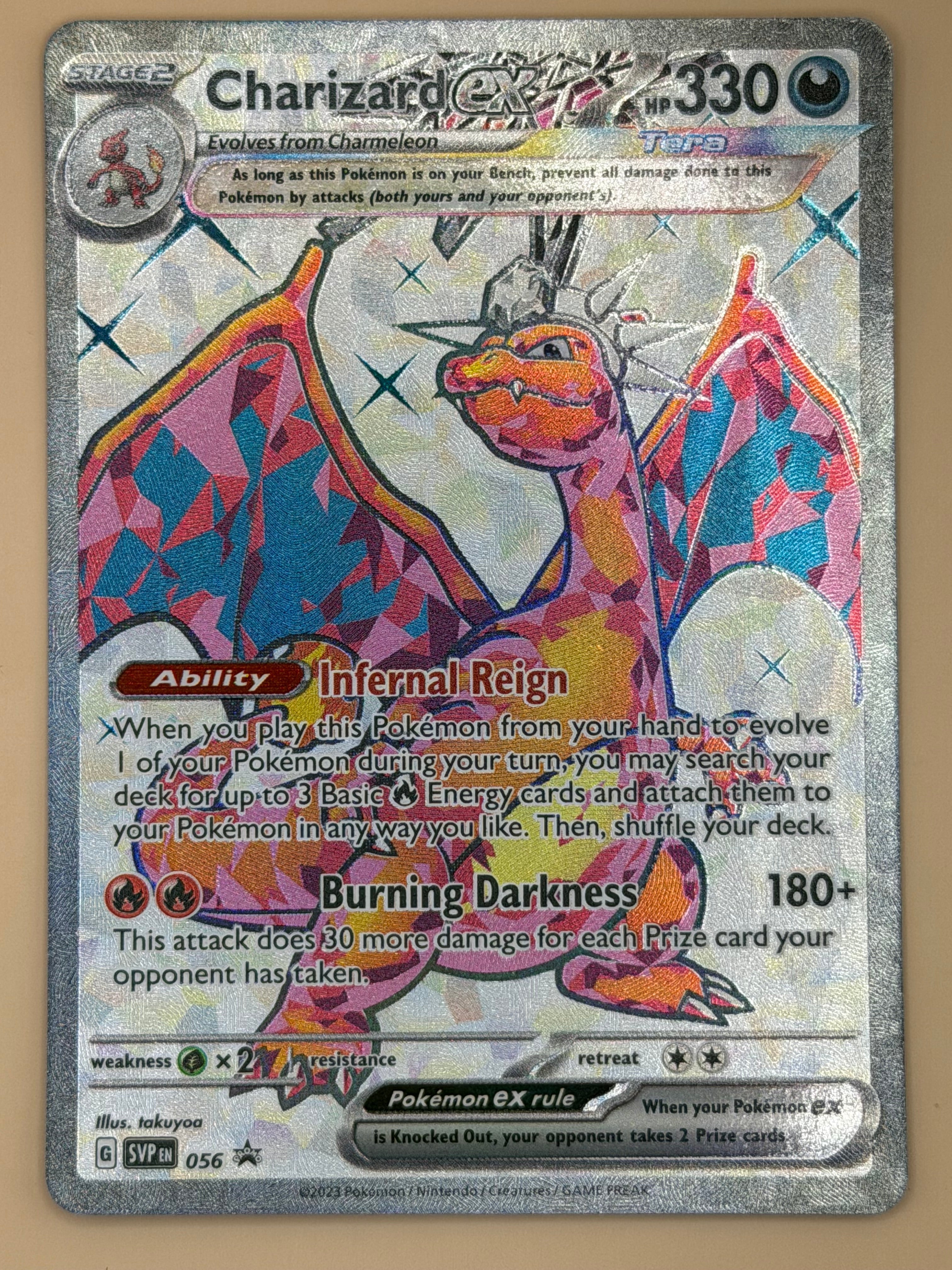 056 Charizard ex - S&V Black Star Promo