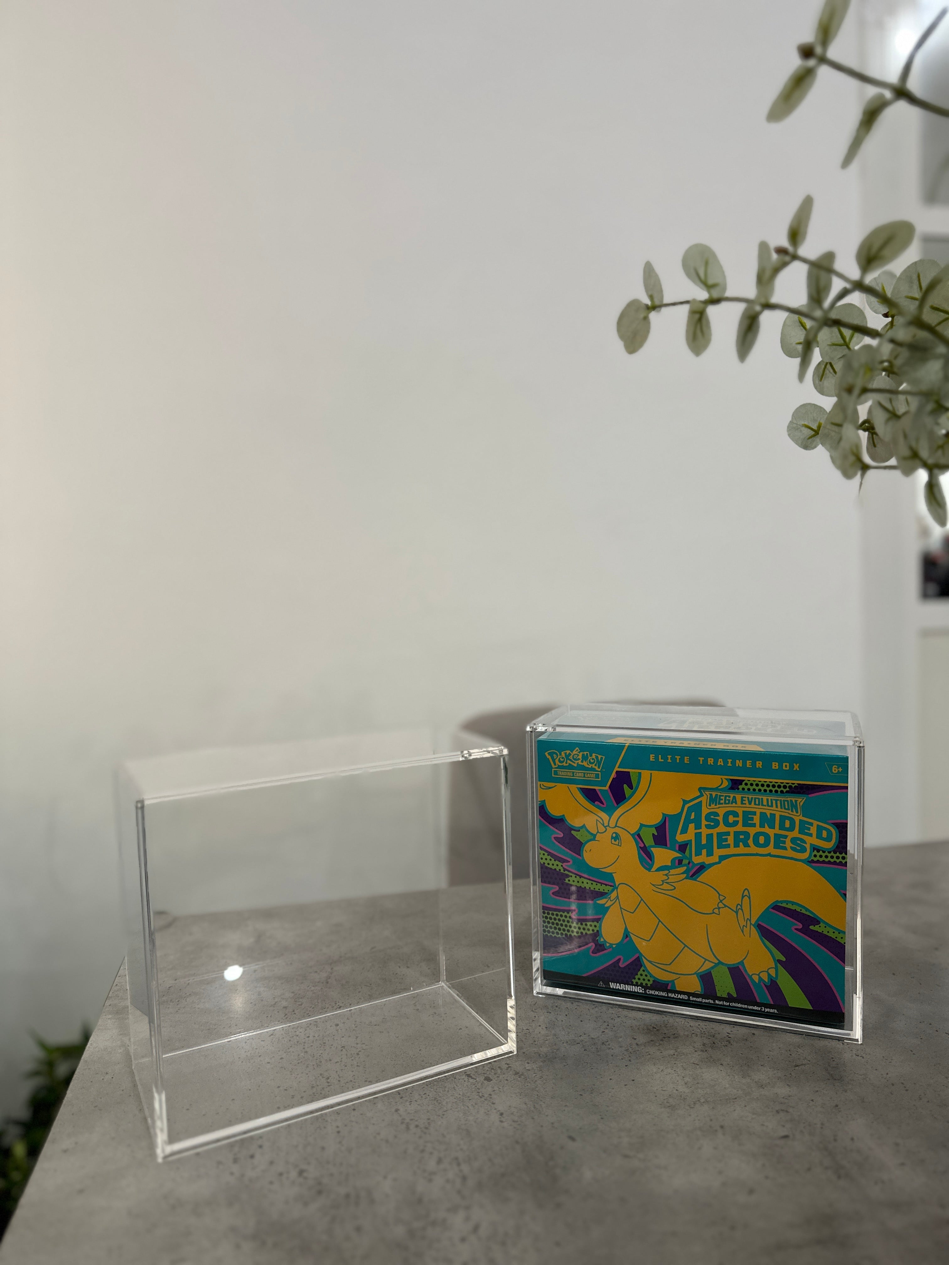 Ascended Heroes Elite Trainer Box with ETB Acrylic Case INCLUDED
