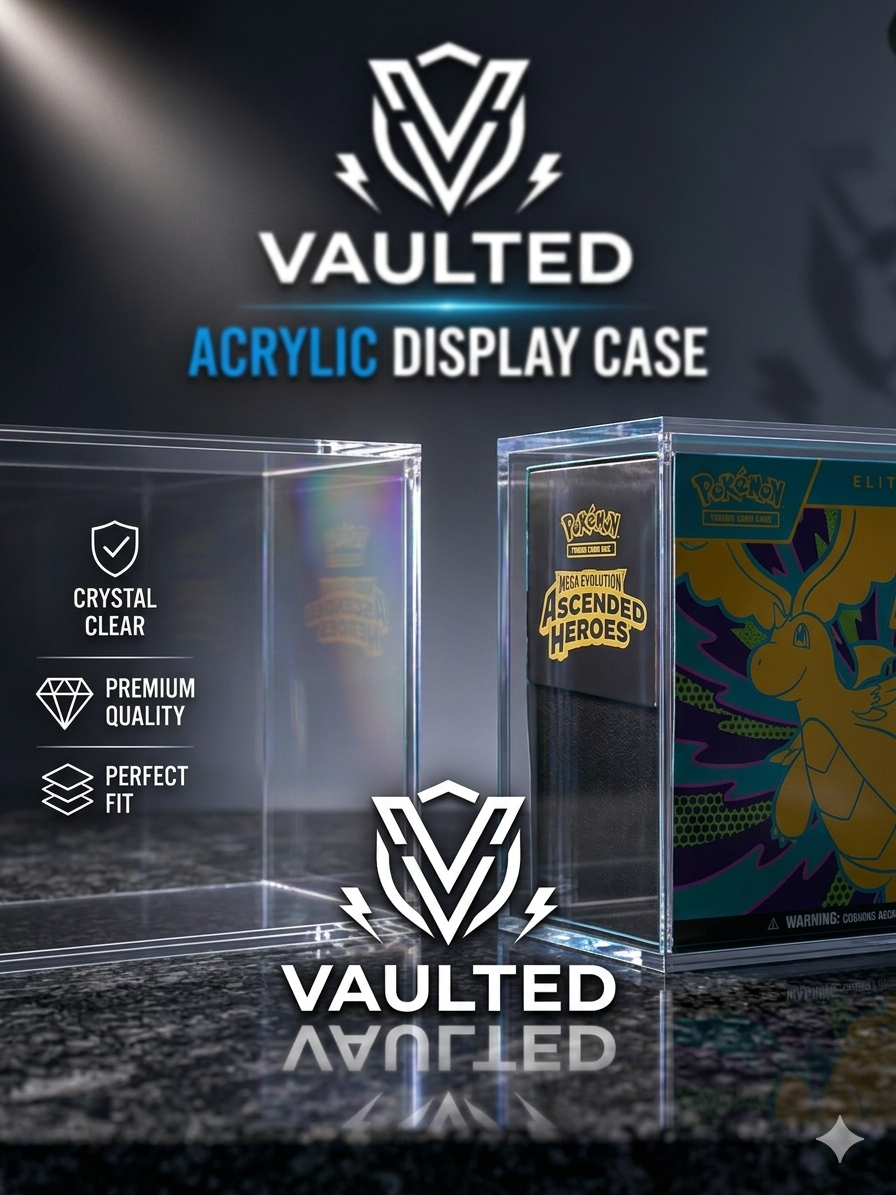 Acrylic Display  Case  for Pokemon ETB