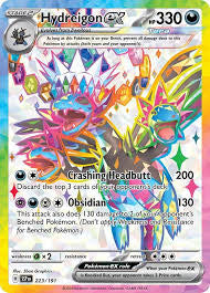 Hydreigon ex Ultra Rare SV08: Surging Sparks 223/191 NM
