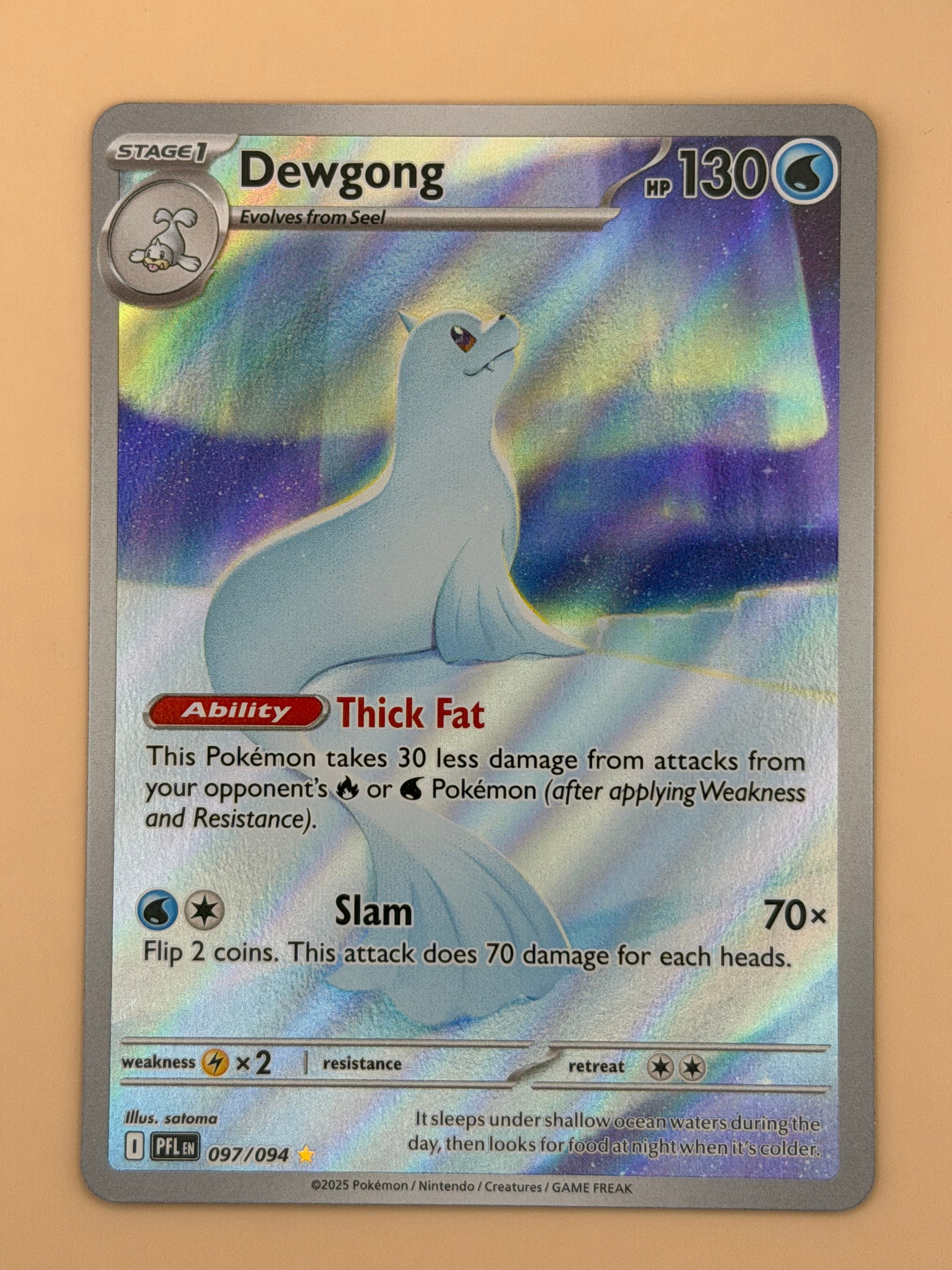 097/094 Dewgong - Phantasmal Flames