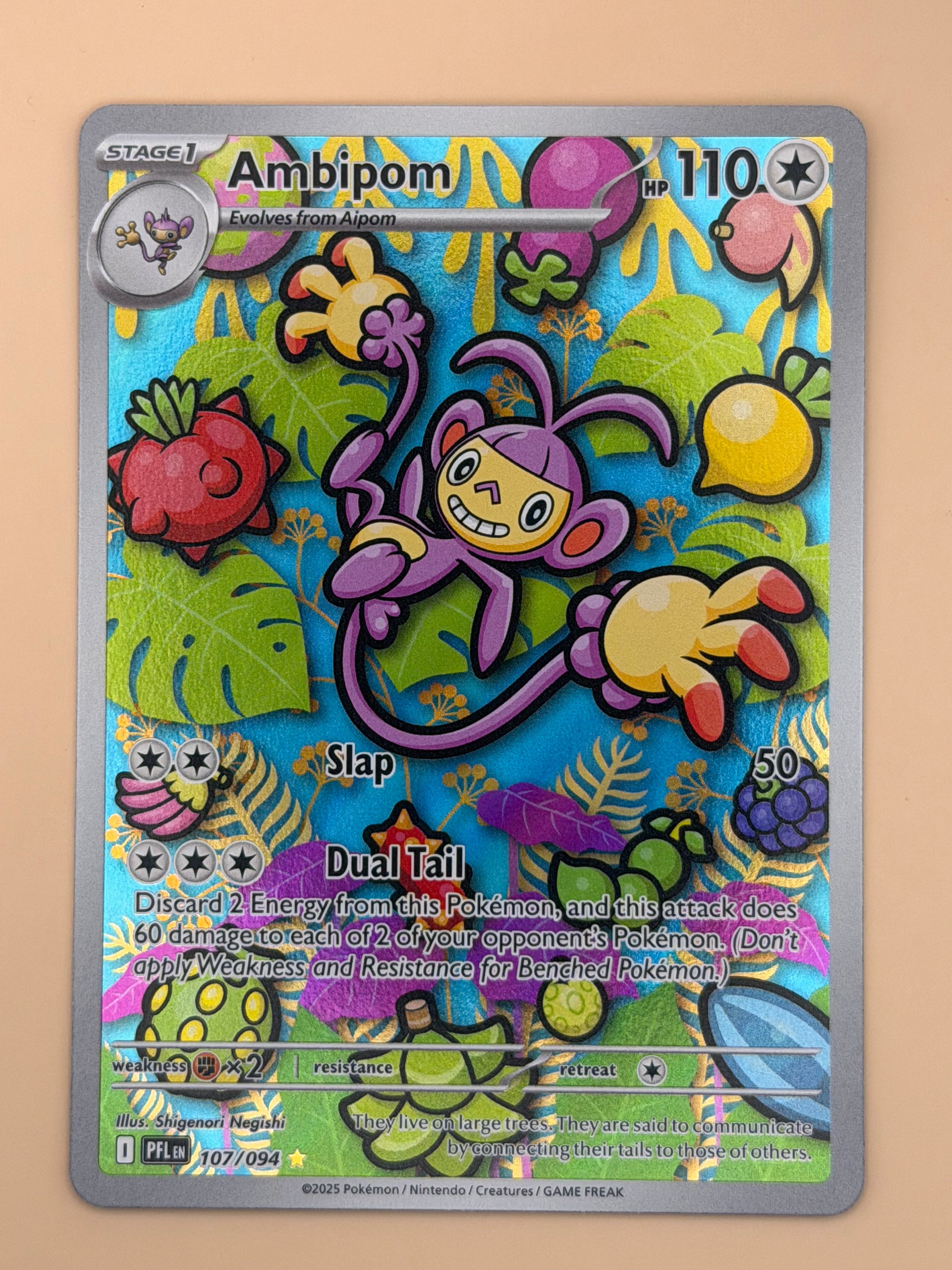 107/094 Ambipom - Phantasmal Flames