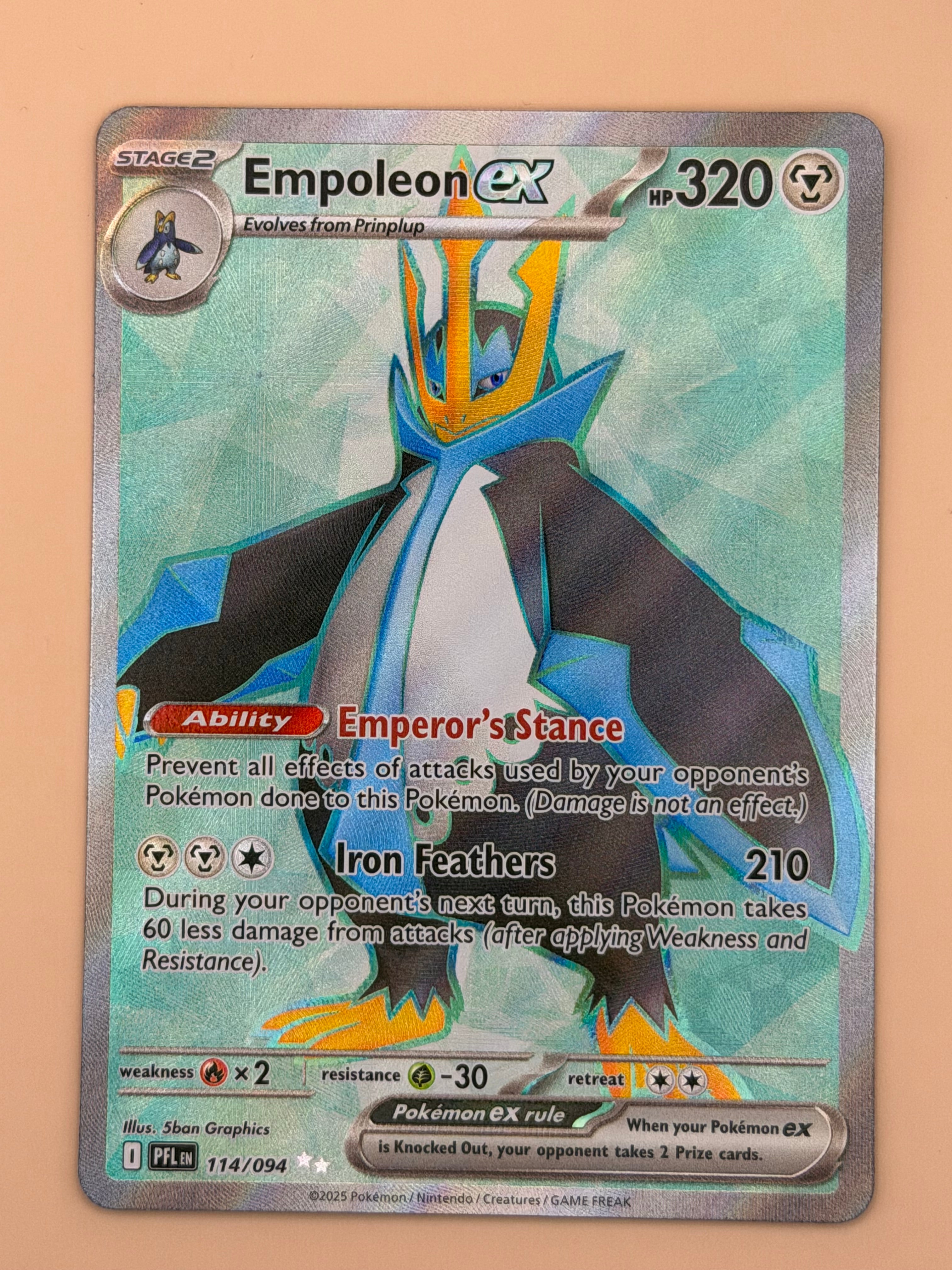 114/094 Empoleon ex - Phantasmal Flames