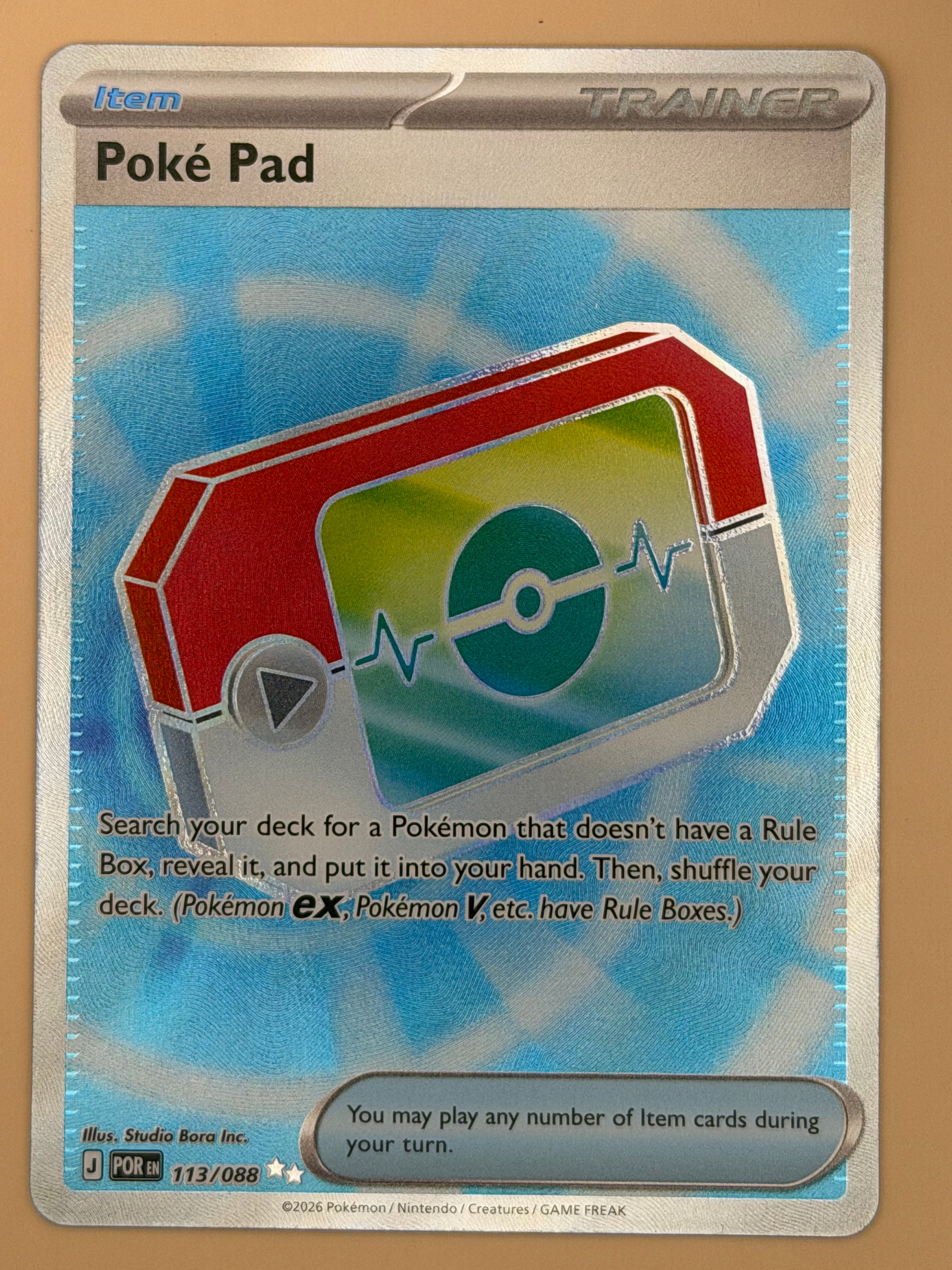 113/088 Poke Pad - Perfect Order