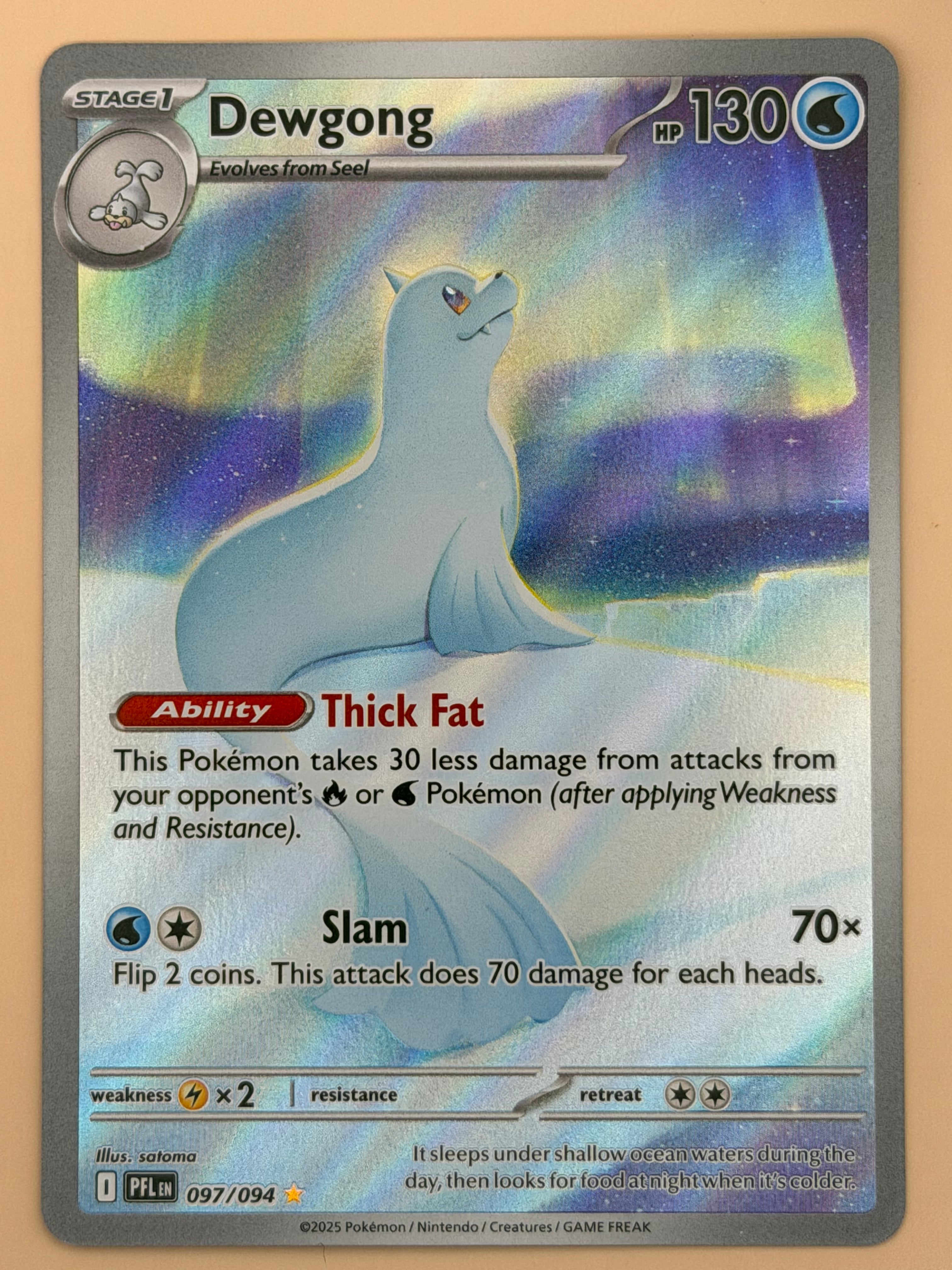 097/094 Dewgong - Phantasmal Flames