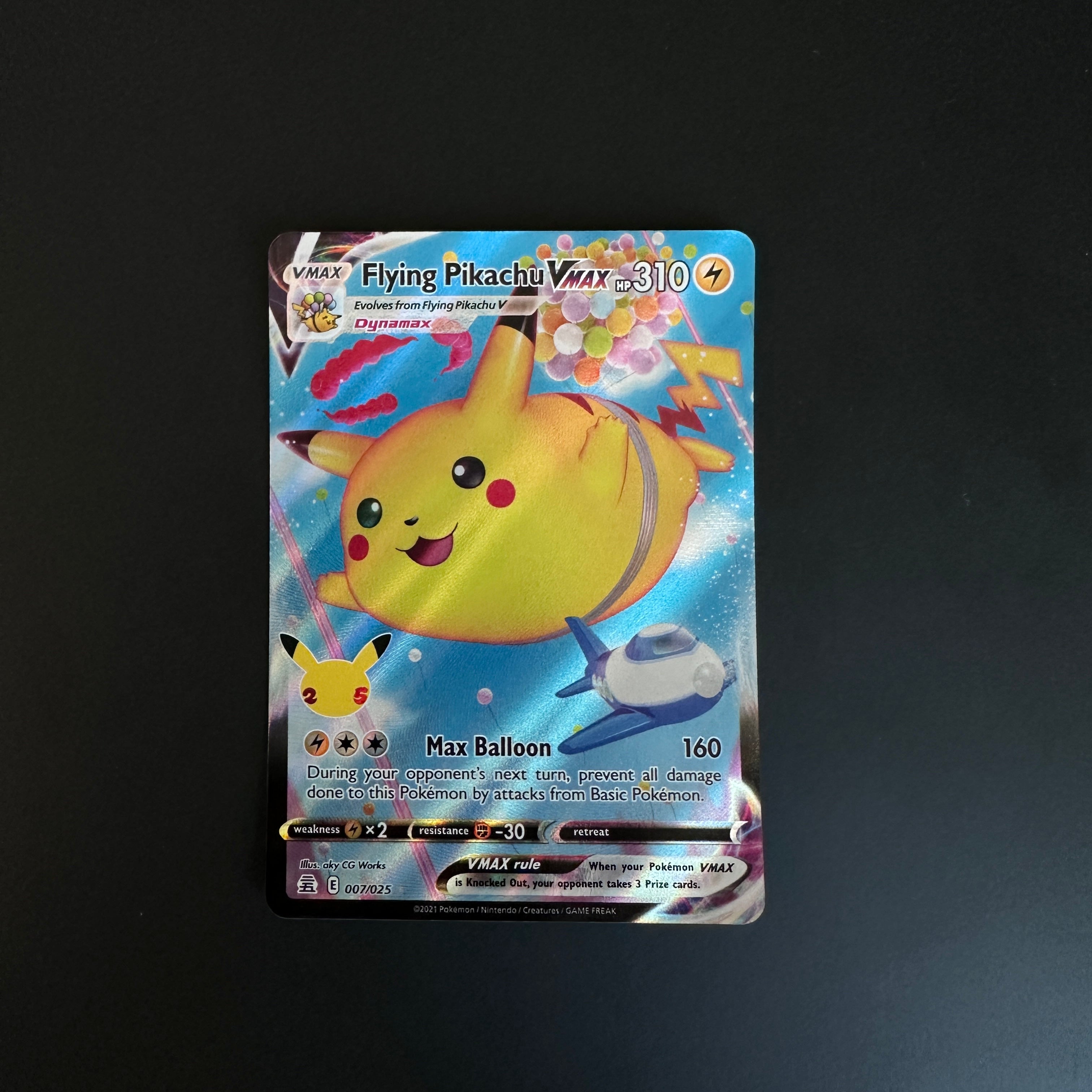 Flying Pikachu VMAX - Celebrations (CLB)