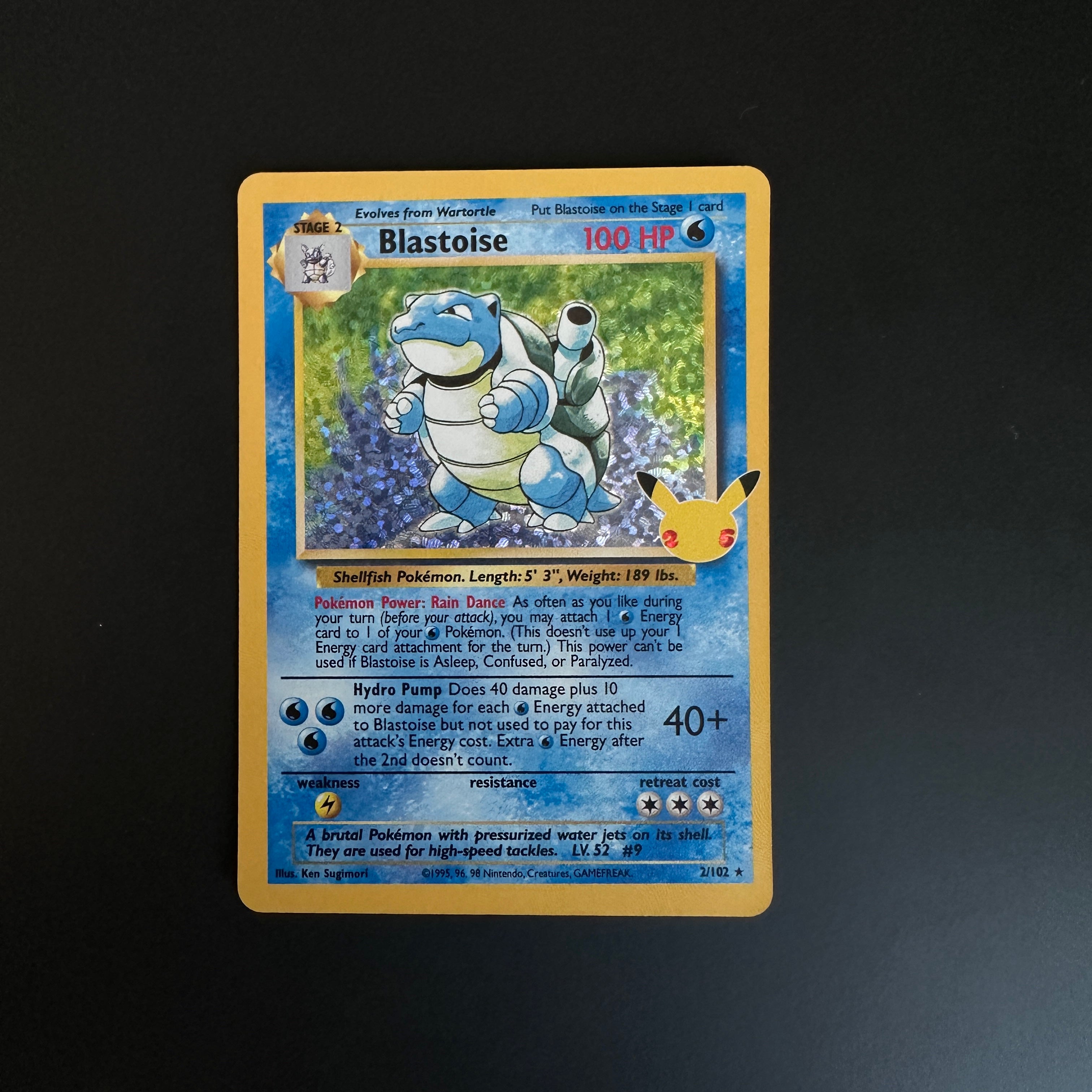 Blastoise - Celebrations: Classic Collection (CCC