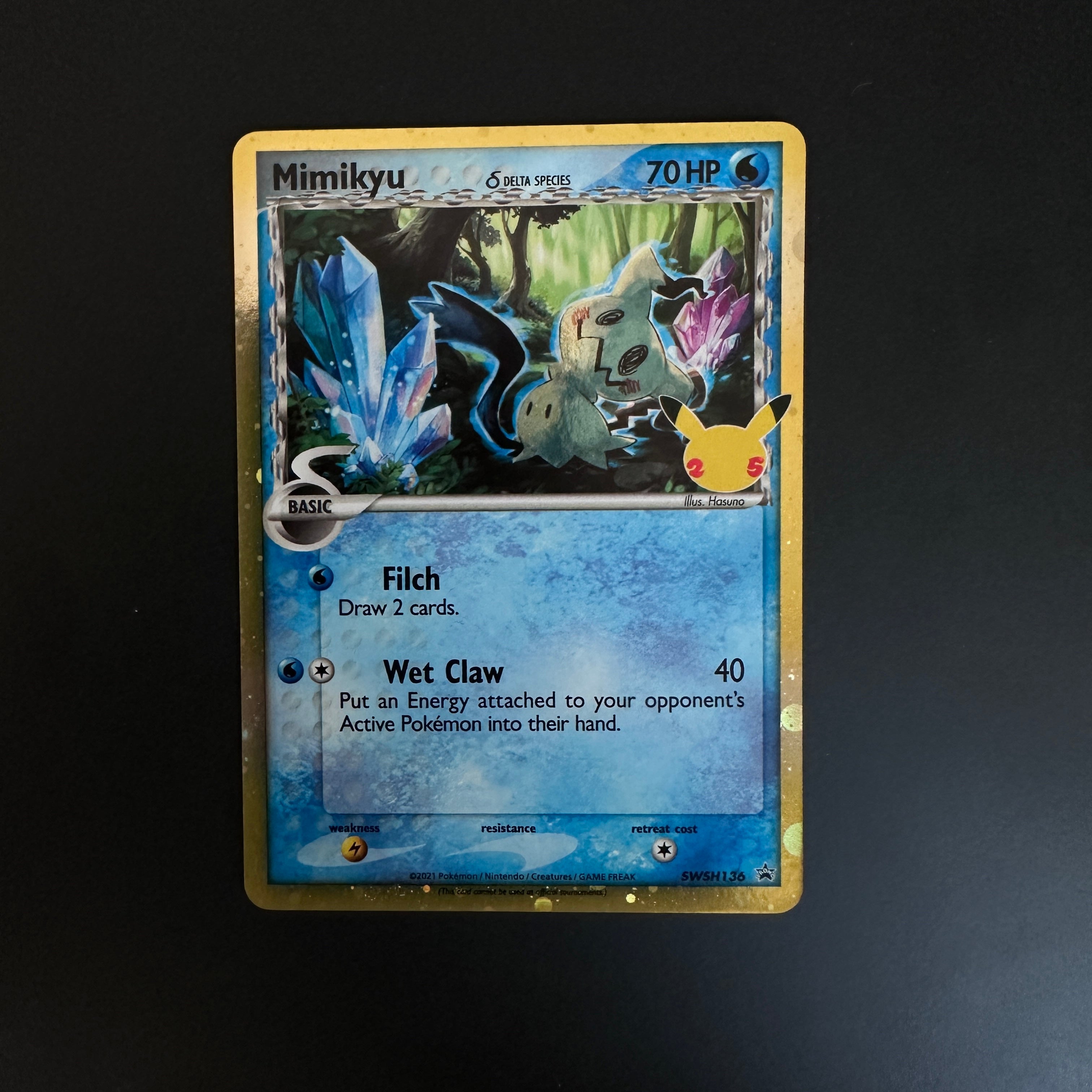 Mimikyu (Delta Species) - SWSH136 - SWSH: Sword & Shield Promo Cards (SWSD)