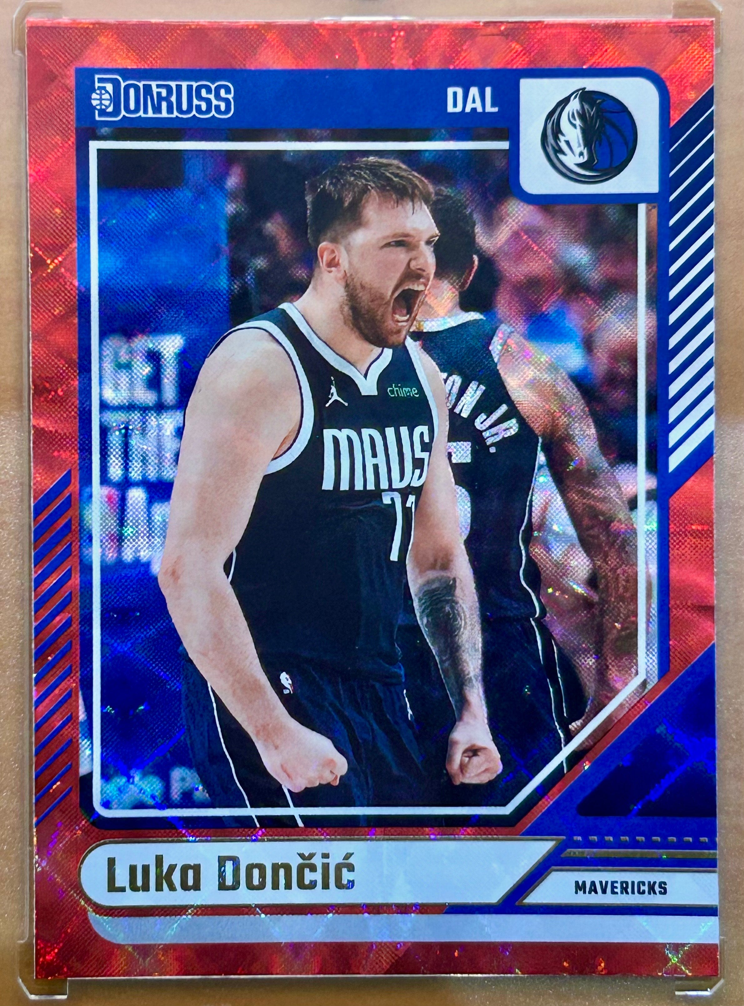 Luka Doncic 2024 Donruss Red International