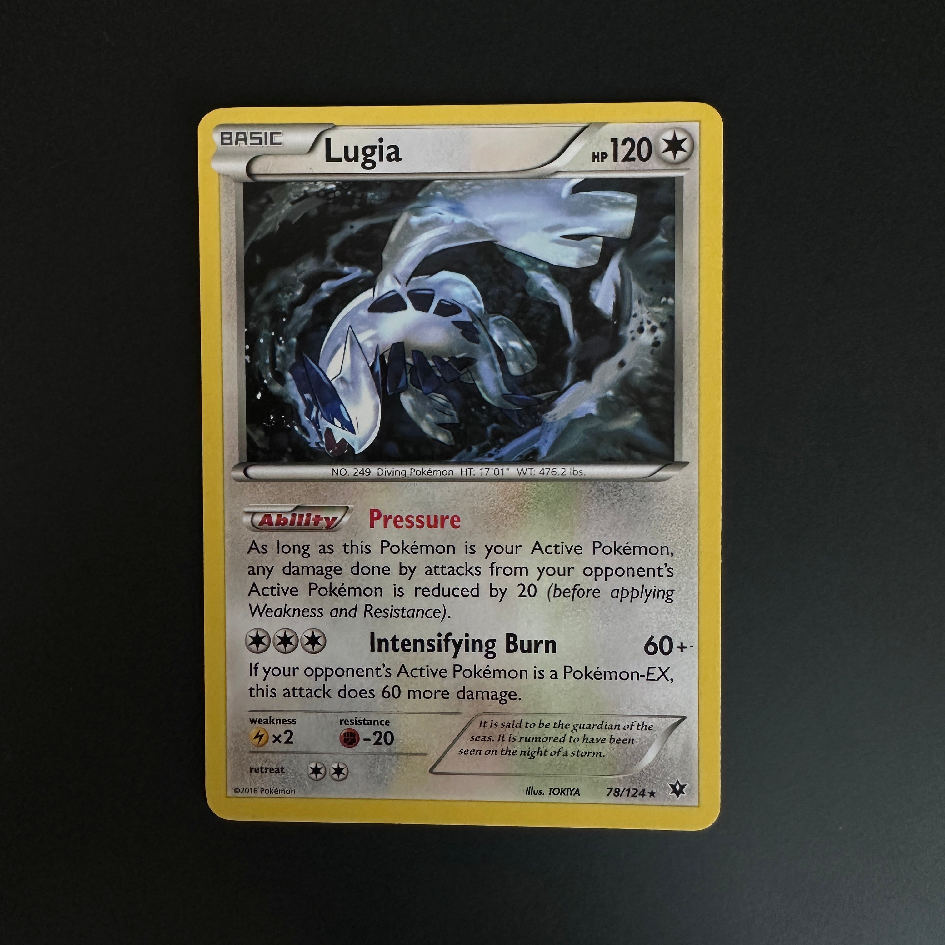 Lugia - 78/124 (XY Fates Collide) - Deck Exclusives (PR)