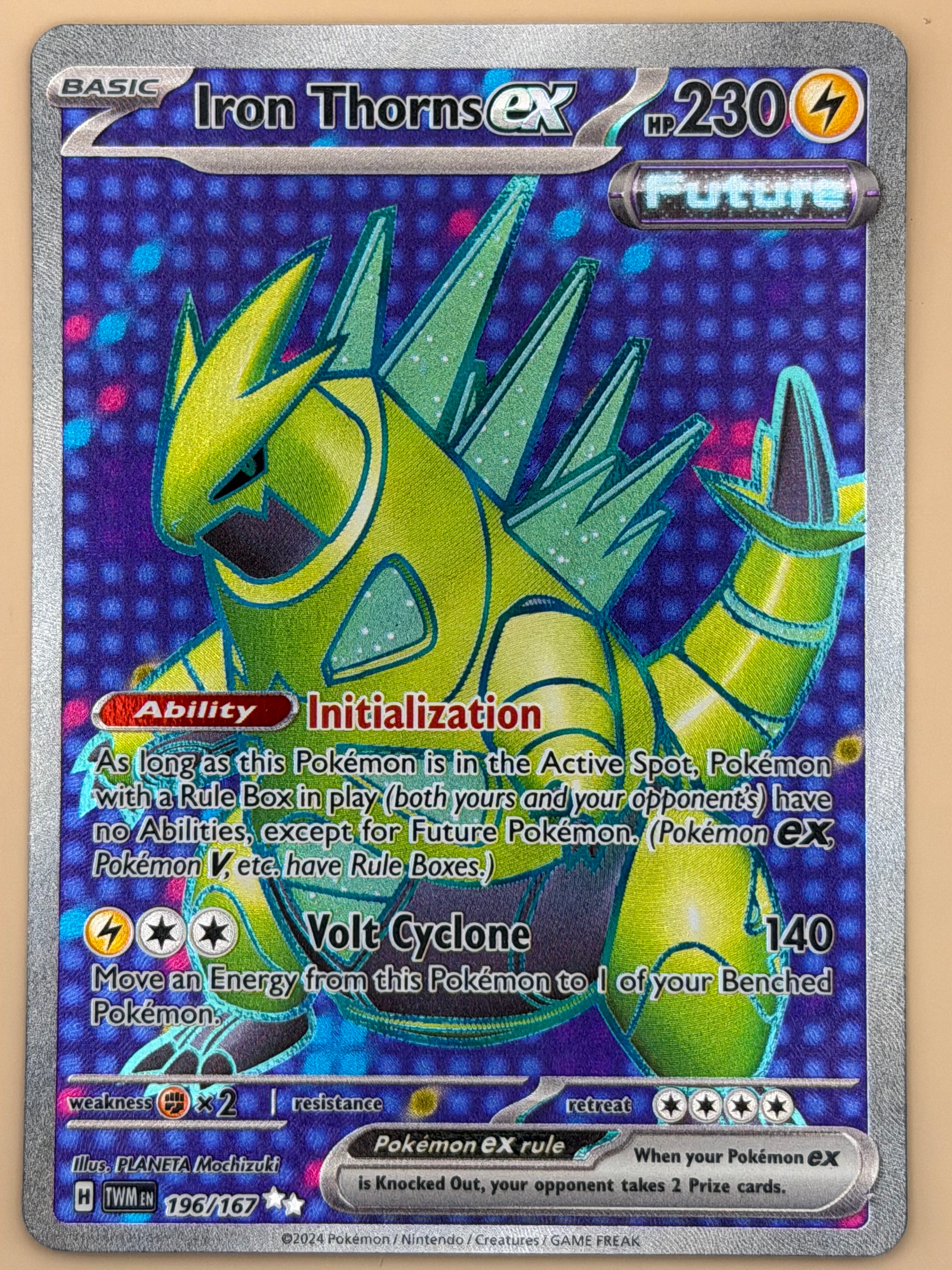 196/167 Iron Thorns ex - Twilight Masquerade