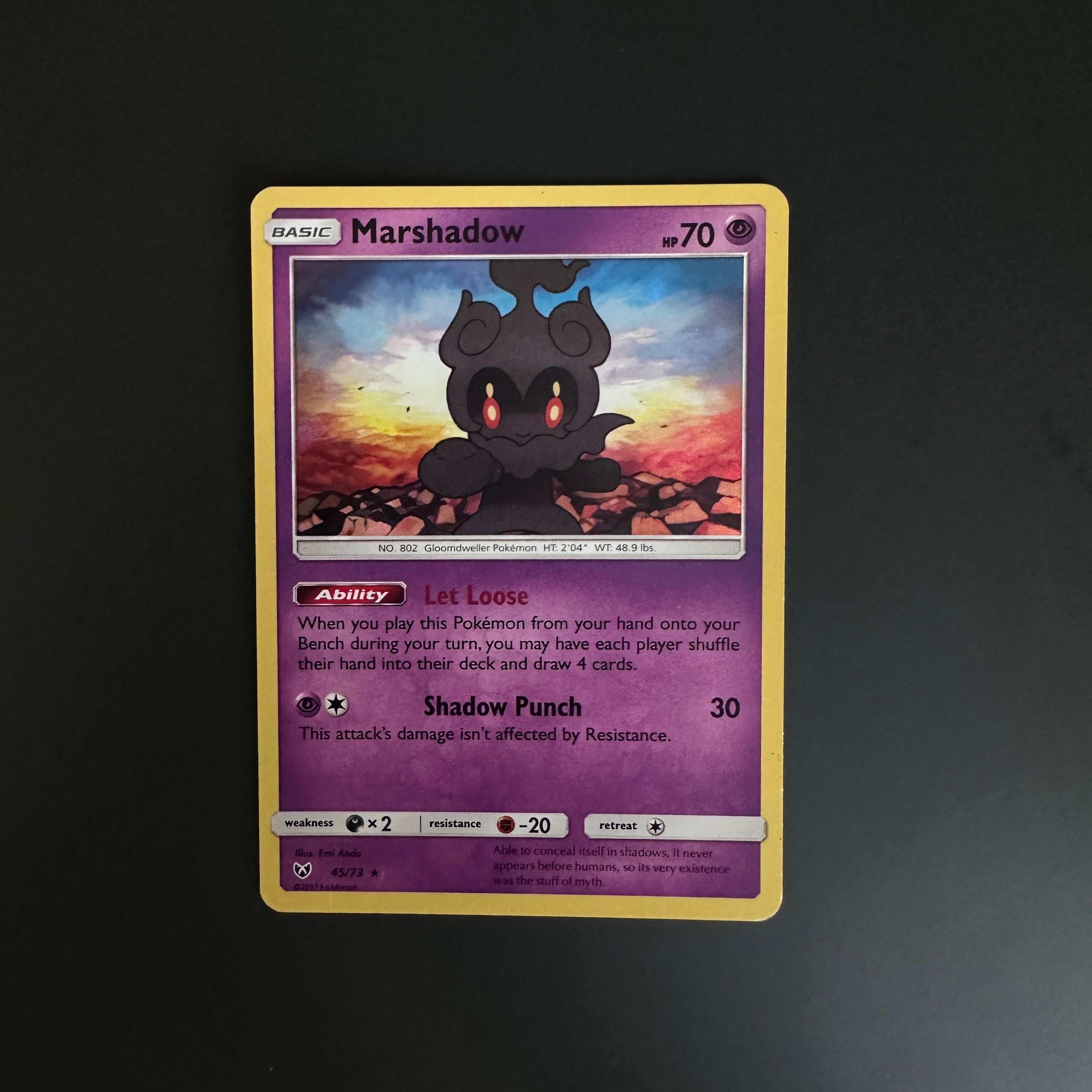 Marshadow - Shining Legends (SHL)