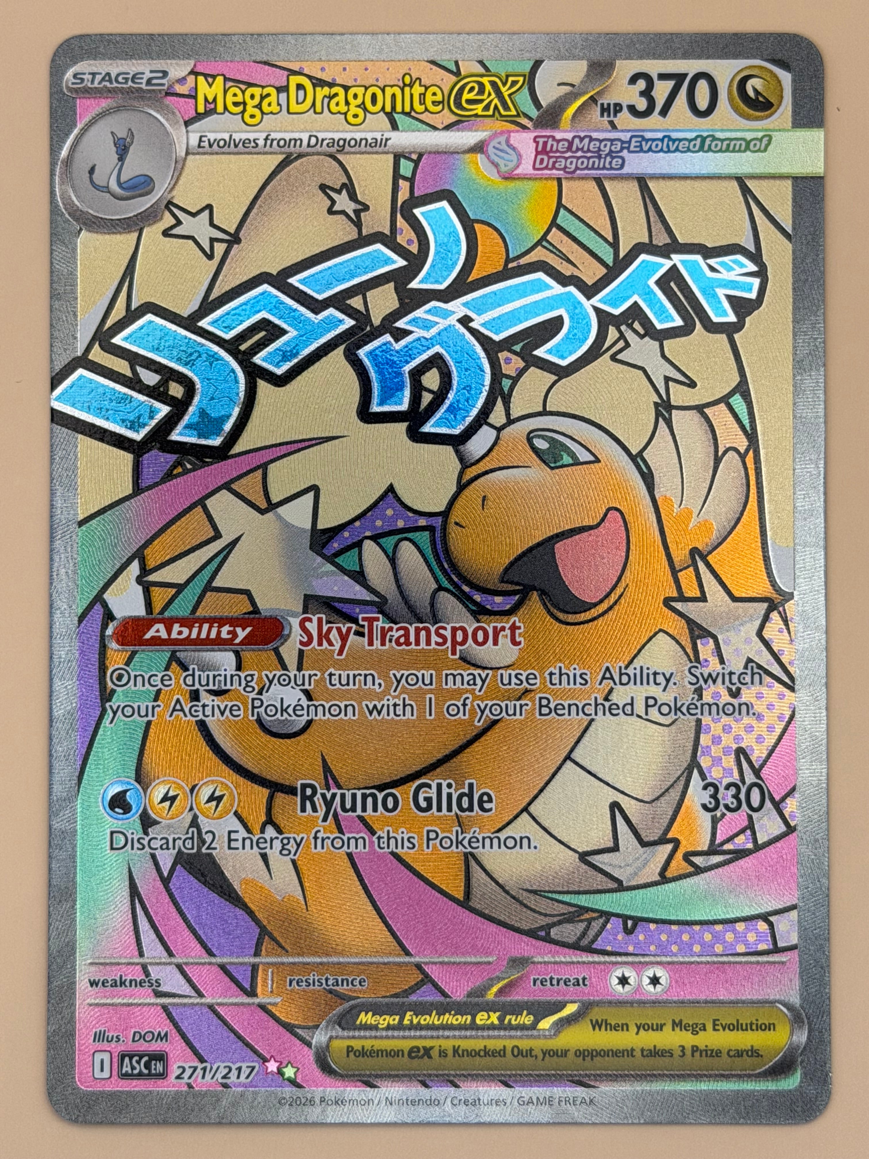 271/217 Mega Dragonite ex - Ascended Heroes