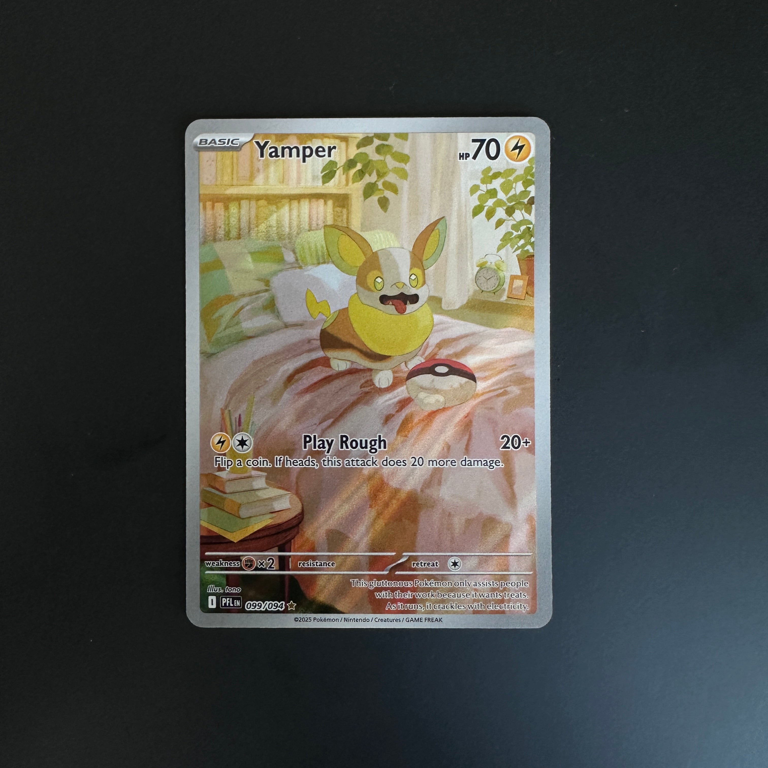 Yamper Phantasmal Flames Illustration Rare 099/094