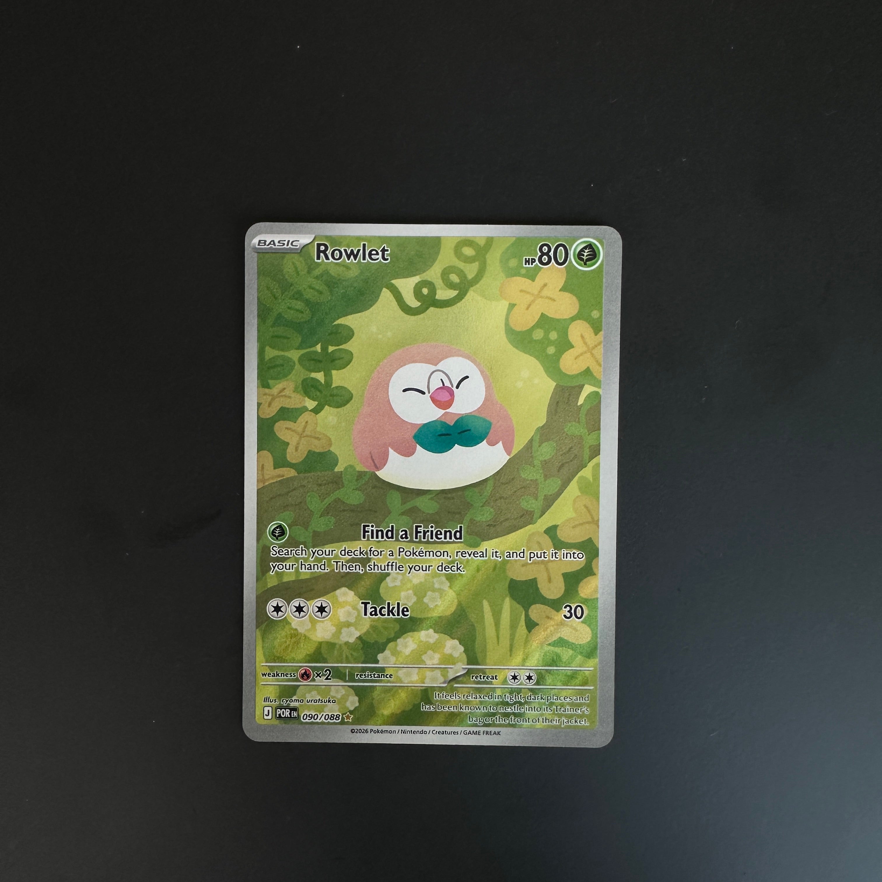 Rowlet Perfect Order Illustration Rare 090/088