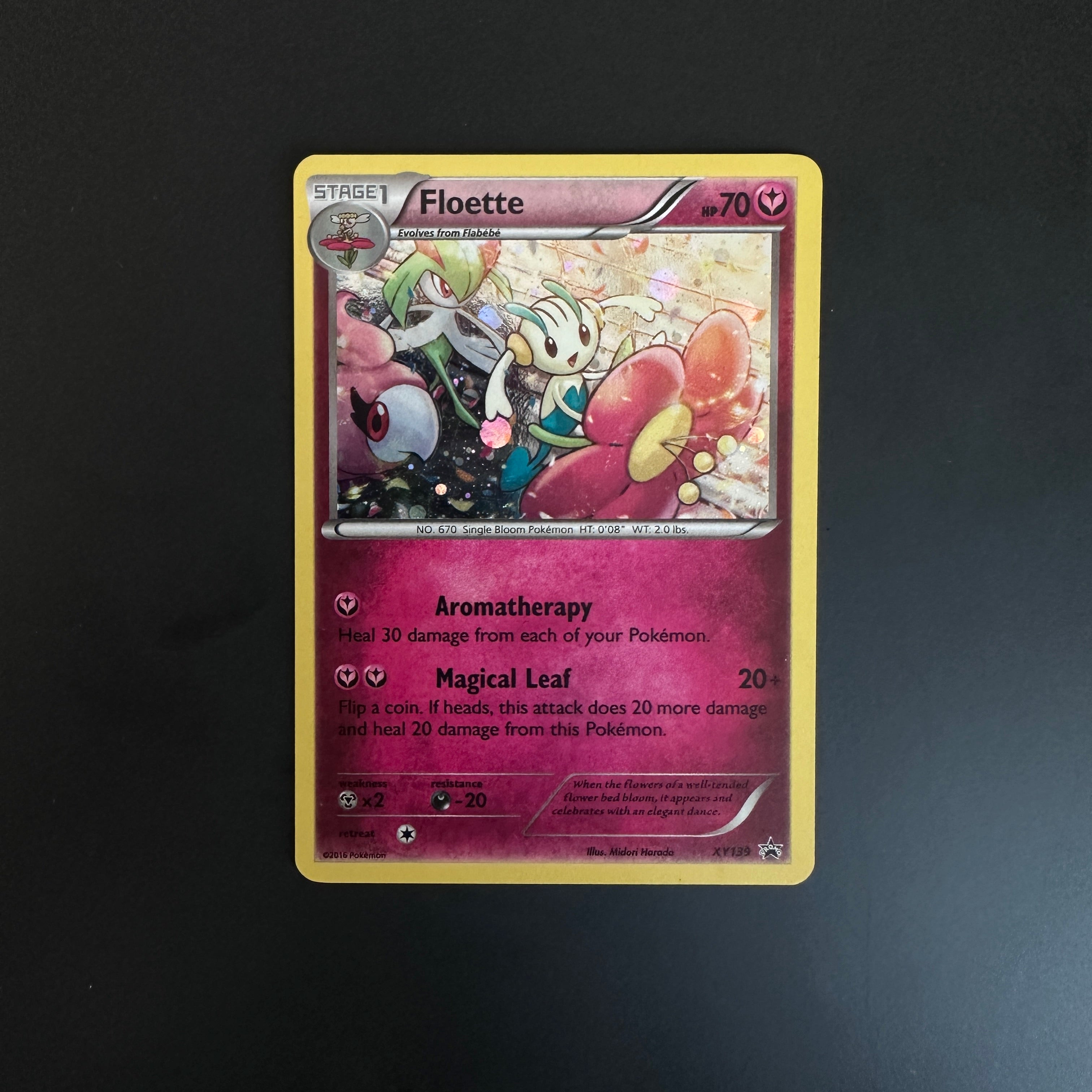 Floette XY139 XY Black Star Promo Holo