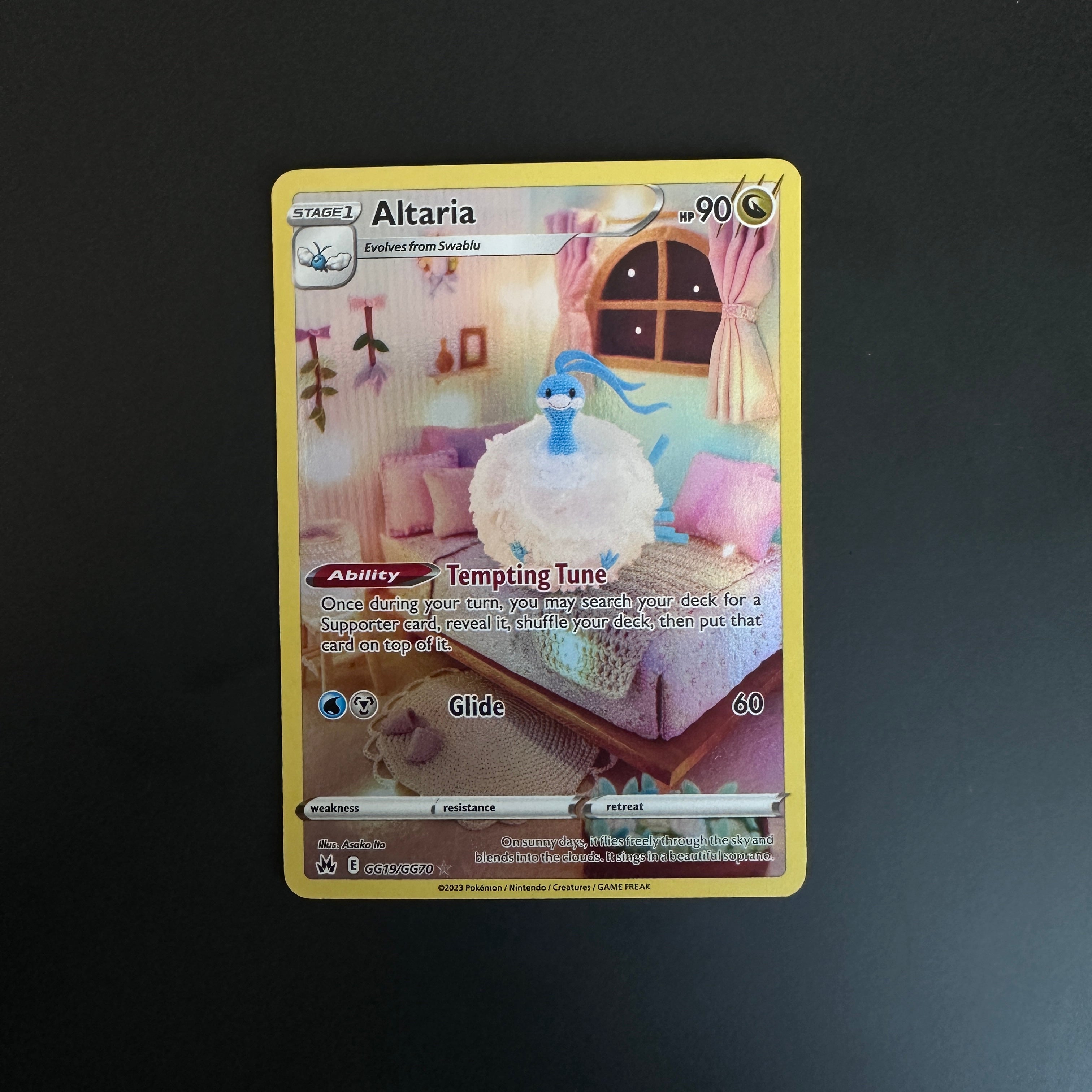 Altaria Crown Zenith: Galarian Gallery Ultra Rare GG19/GG70