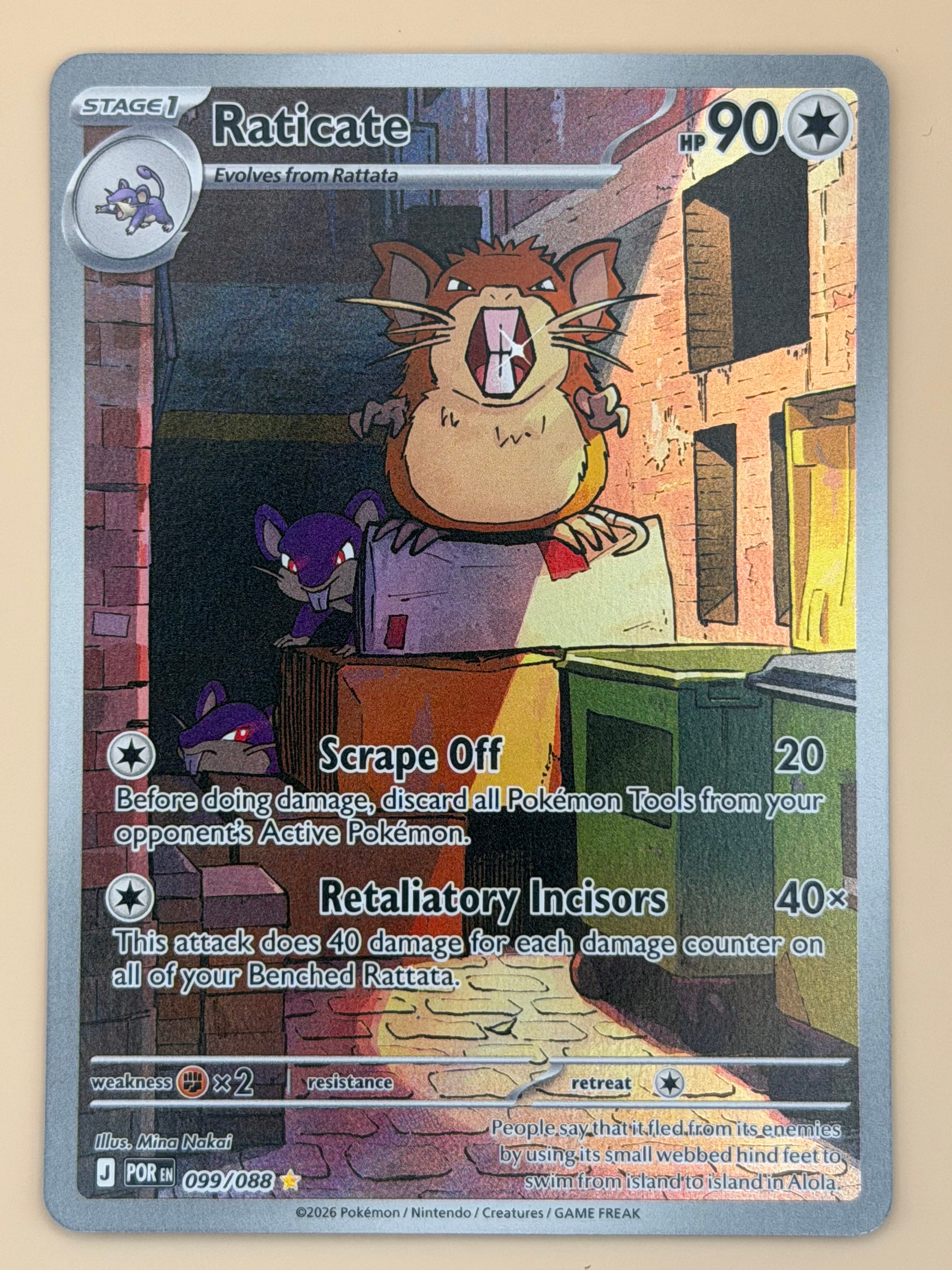 099/088 Raticate - Perfect Order
