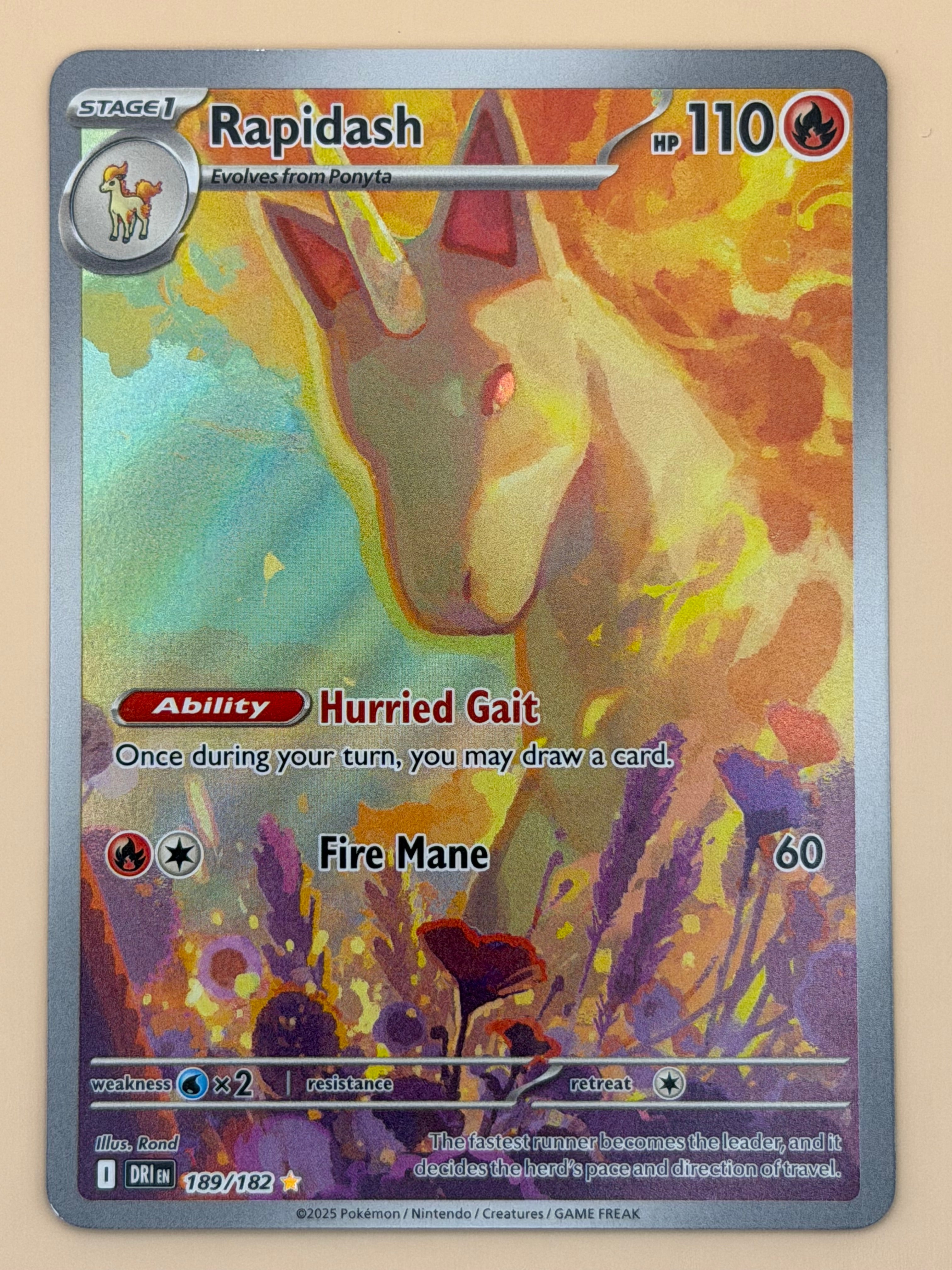 189/182 Rapidash - Destined Rivals