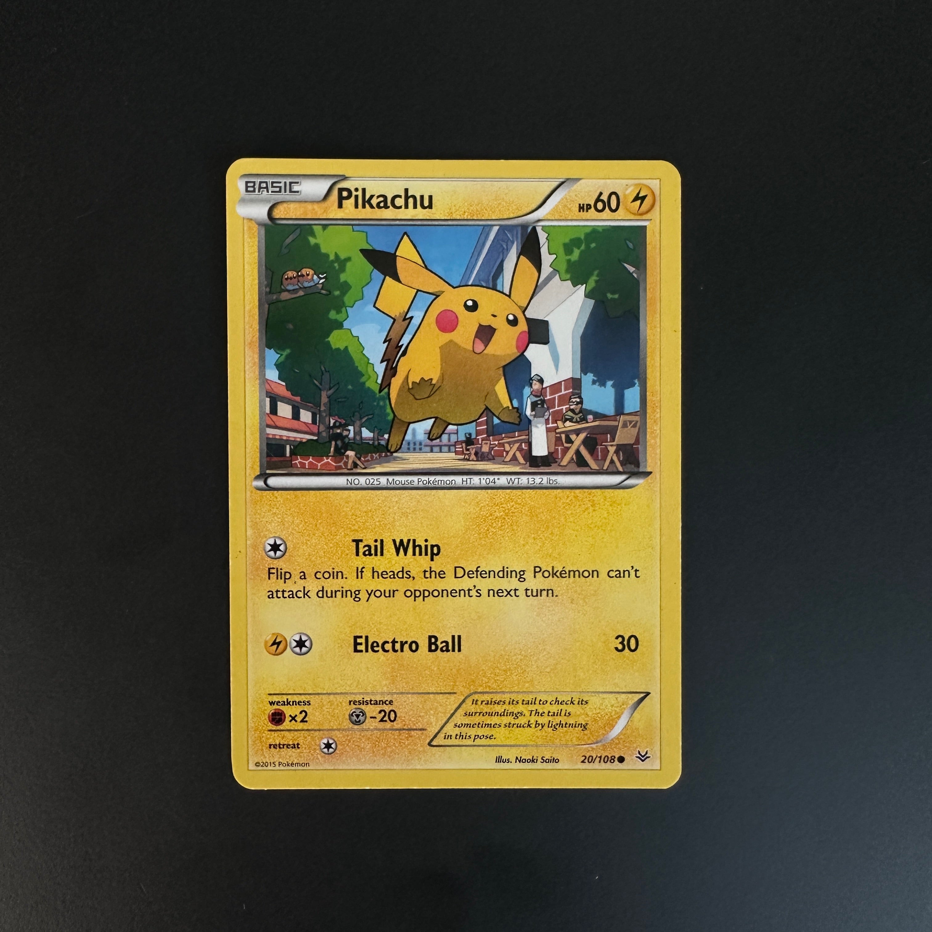 Pikachu 20/108 XY Roaring Skies