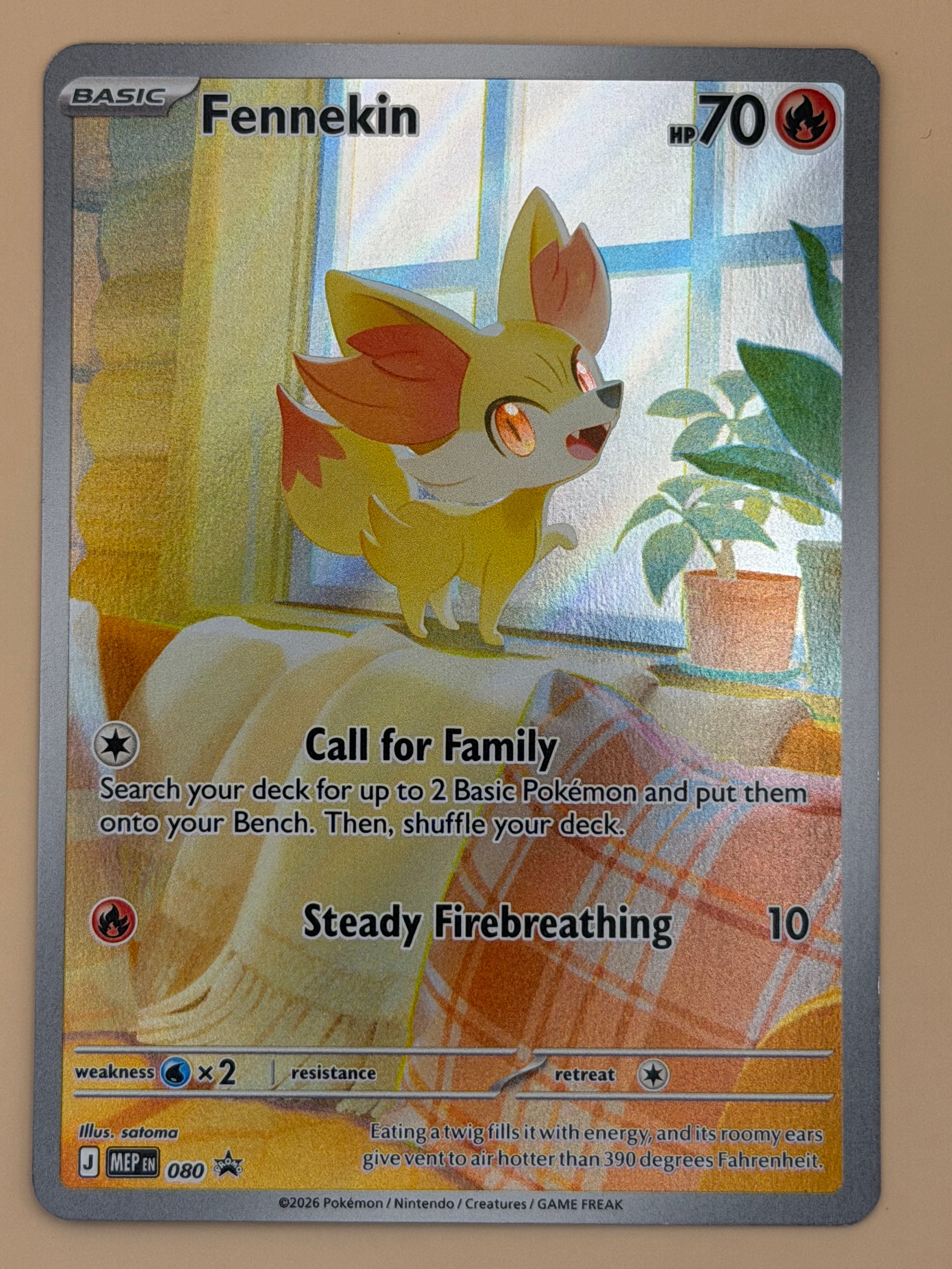 080 Fennekin - Mega Evolution Promos