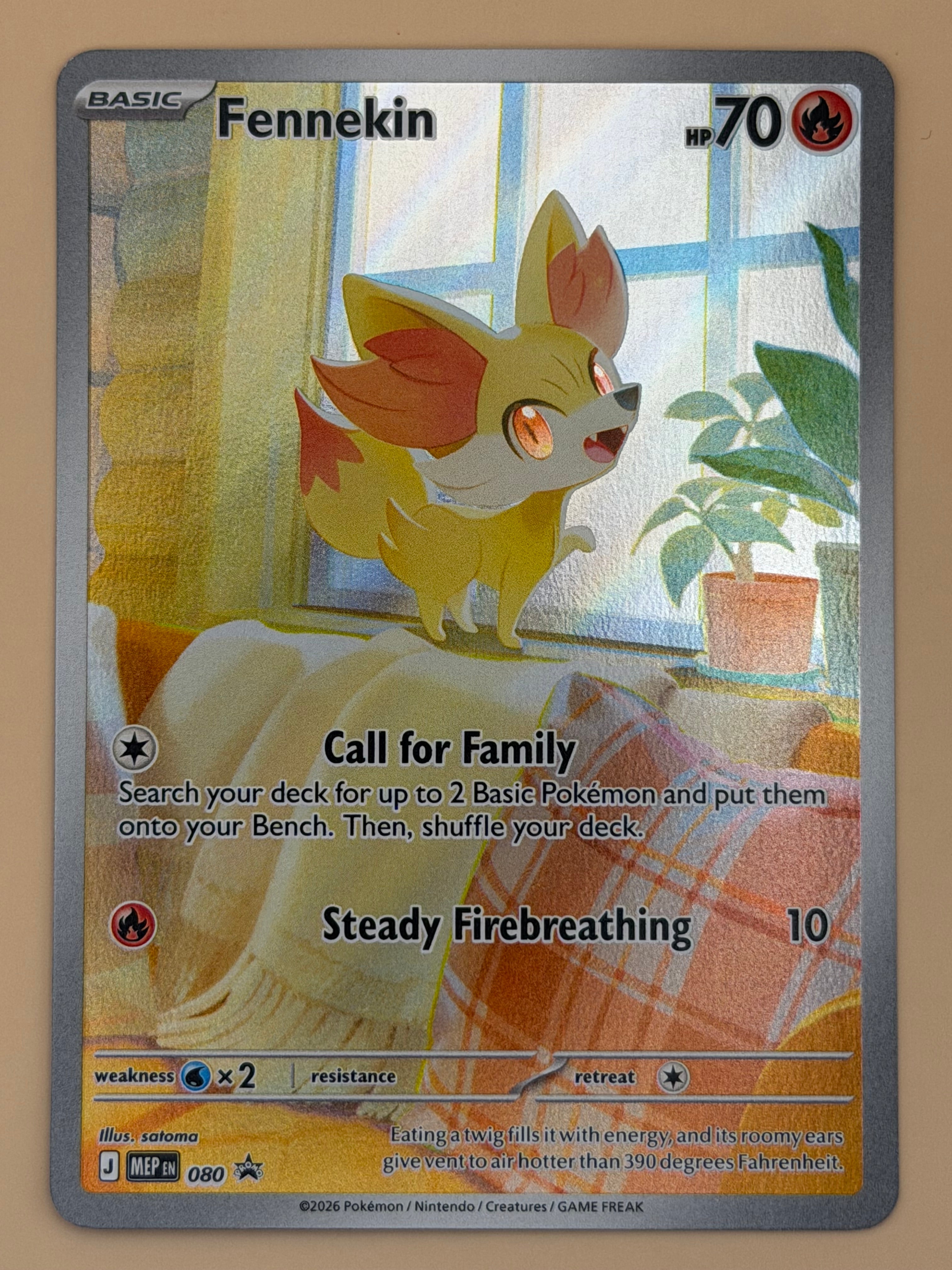 080 Fennekin - Mega Evolution Promos