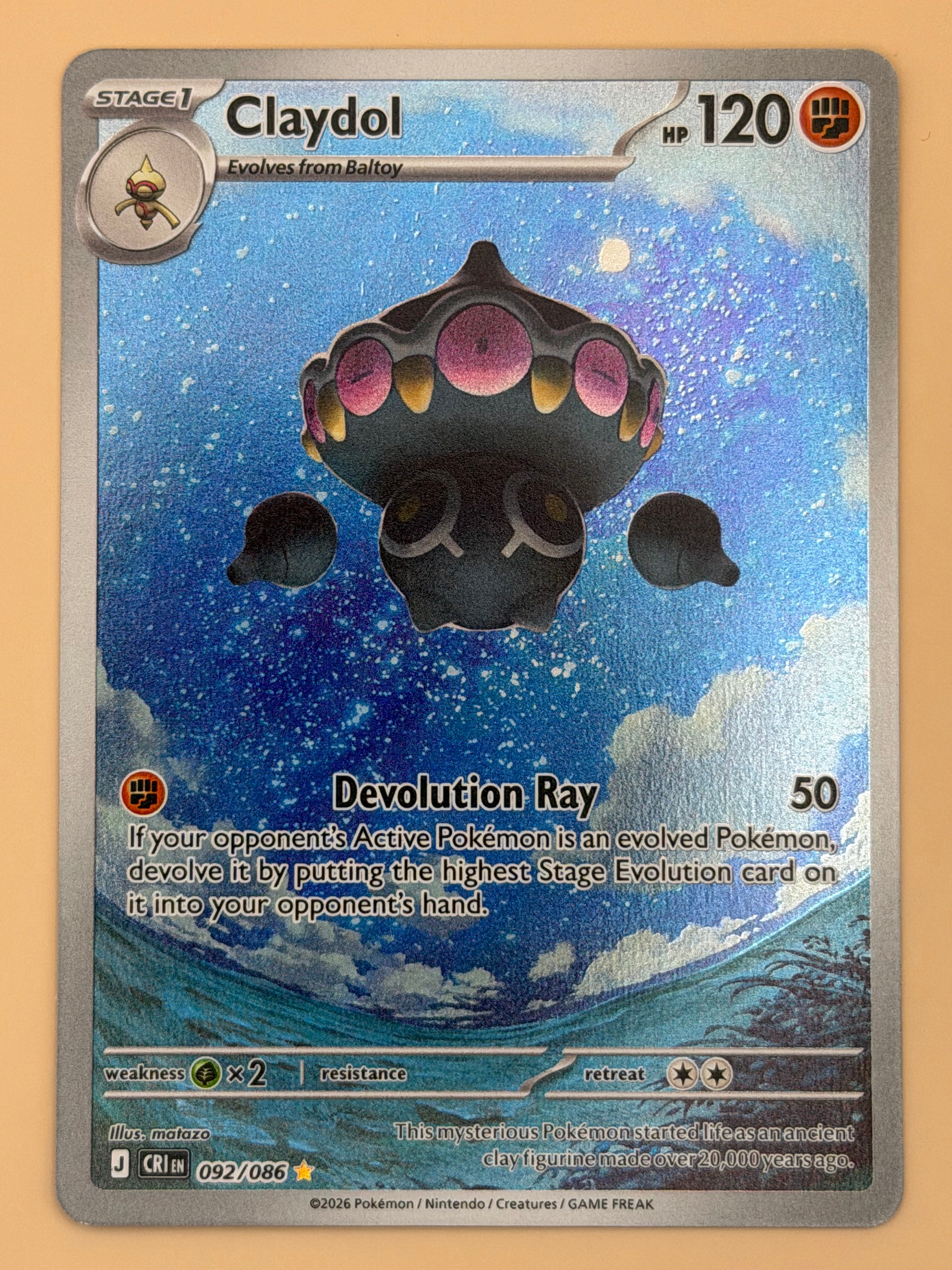 092/086 Claydol - Chaos Rising
