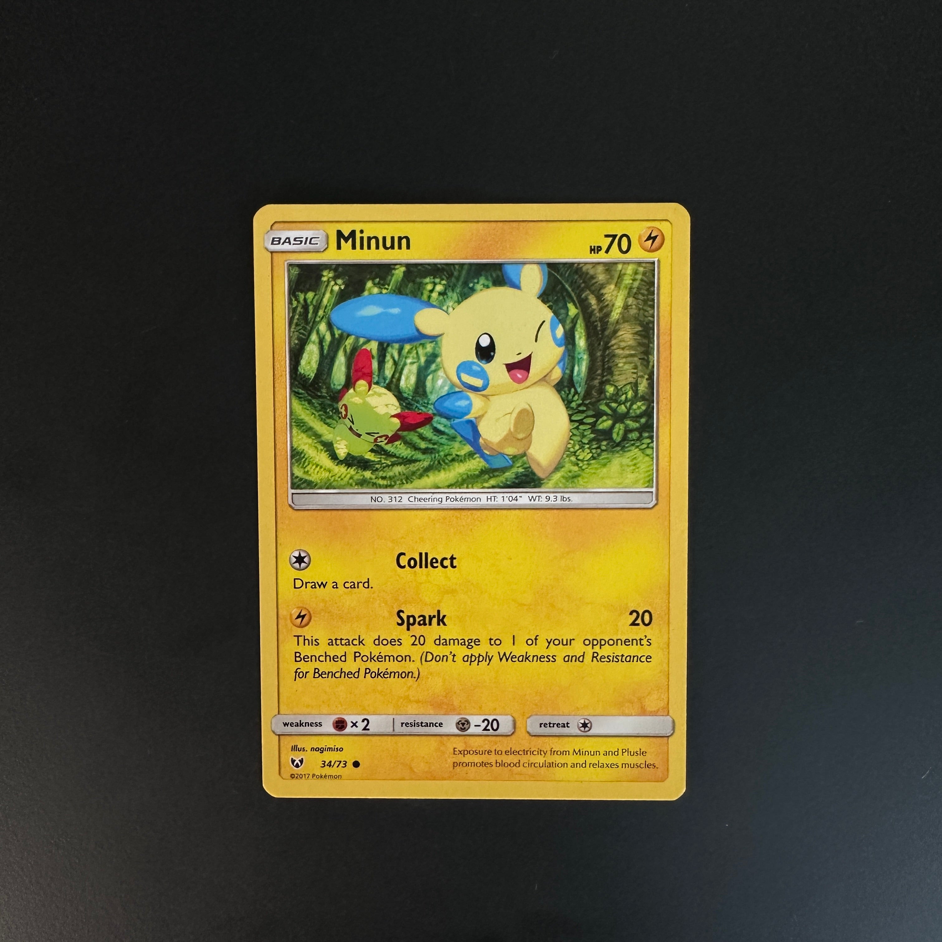 Minun Shining Legends Common 34