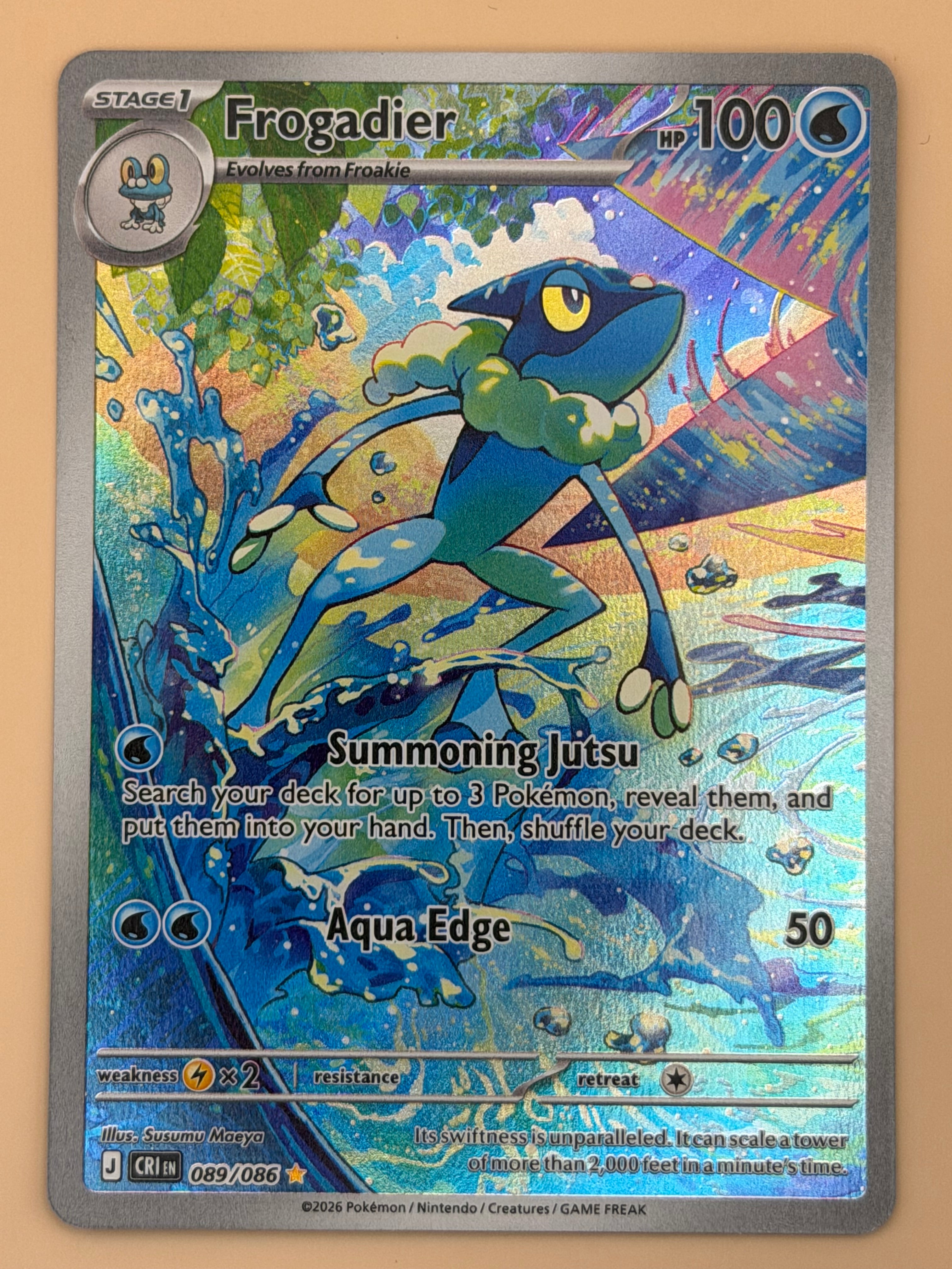 089/086 Frogadier - Chaos Rising