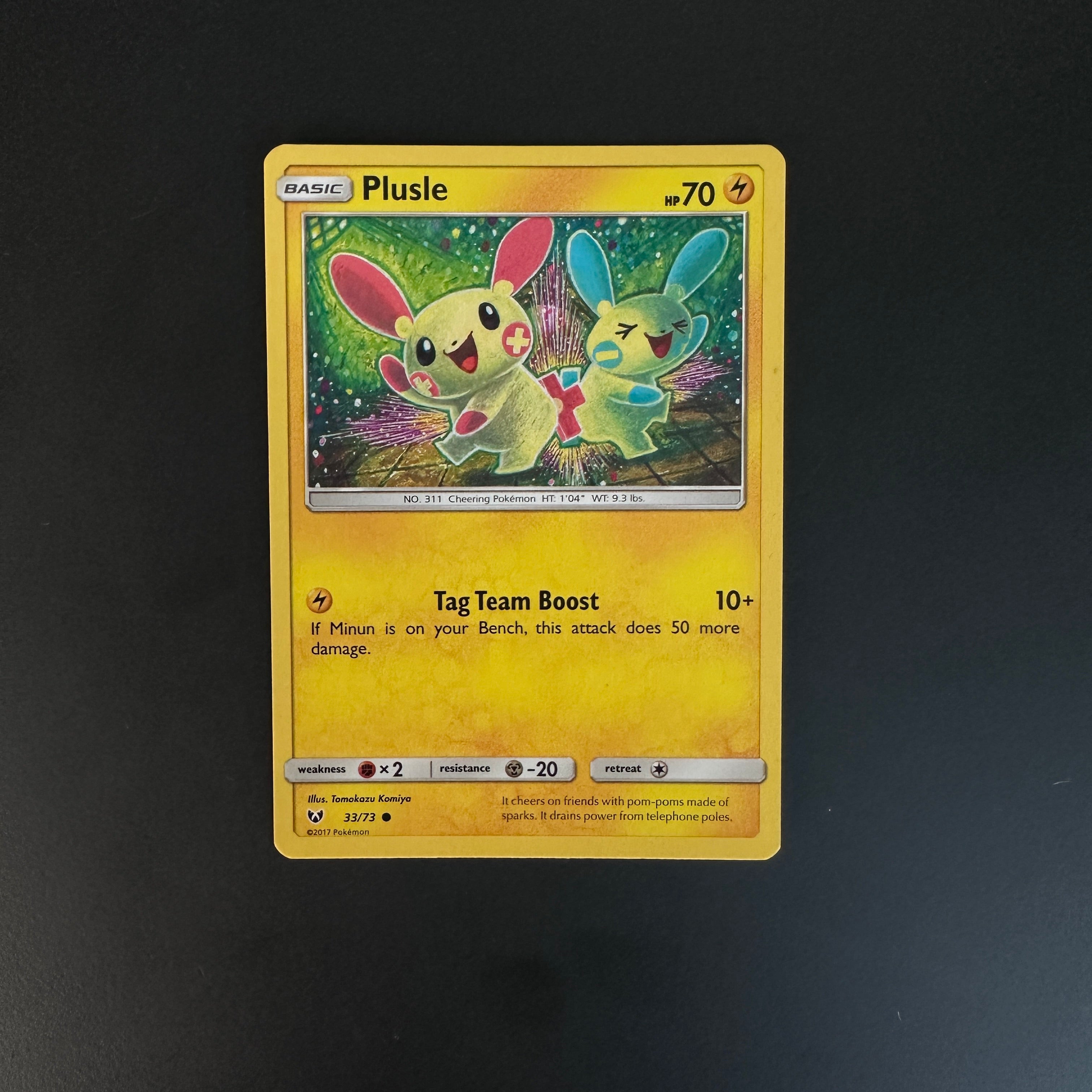 Plusle Shining Legends Common 33