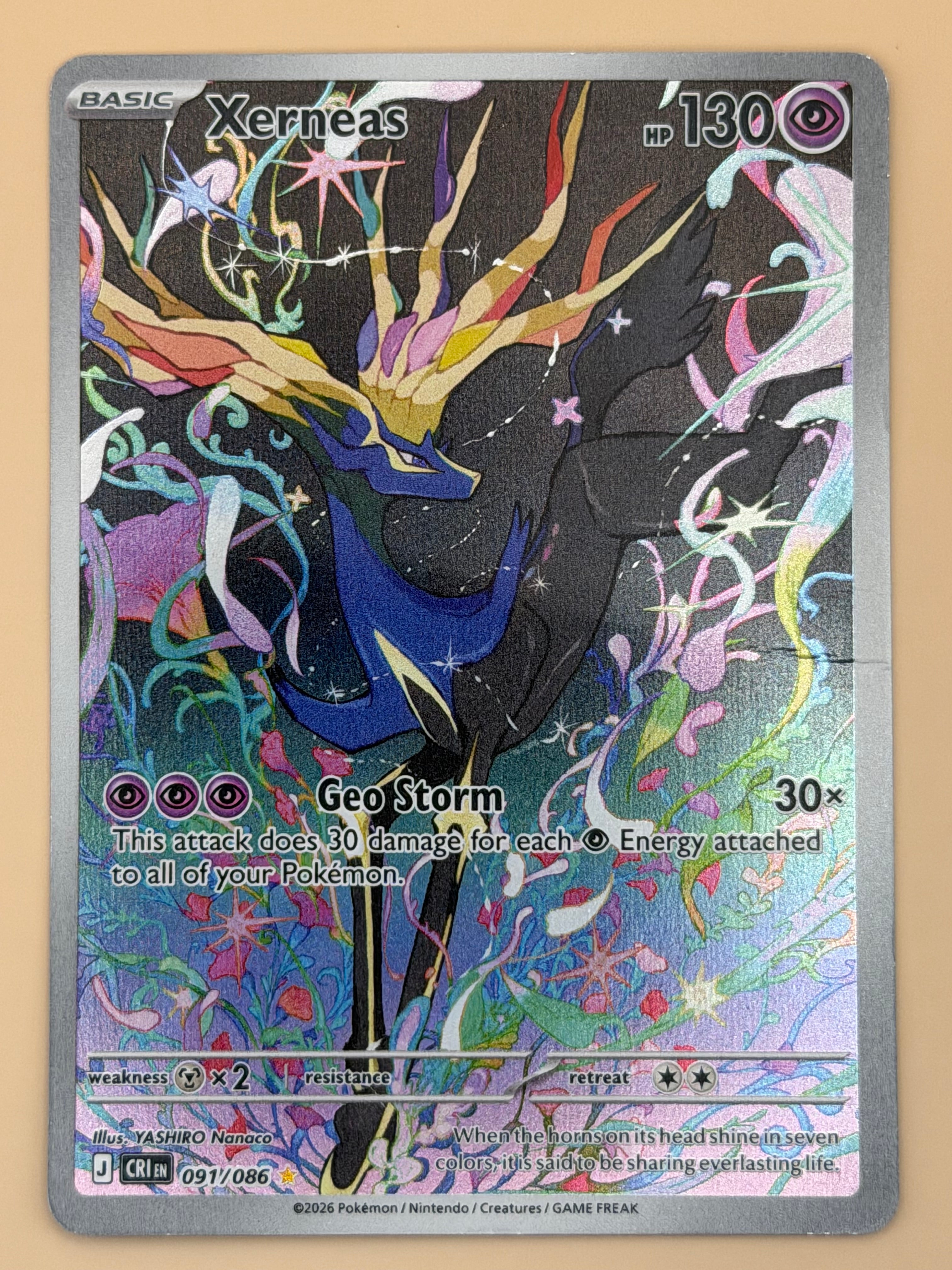 091/086 Xerneas - Chaos Rising