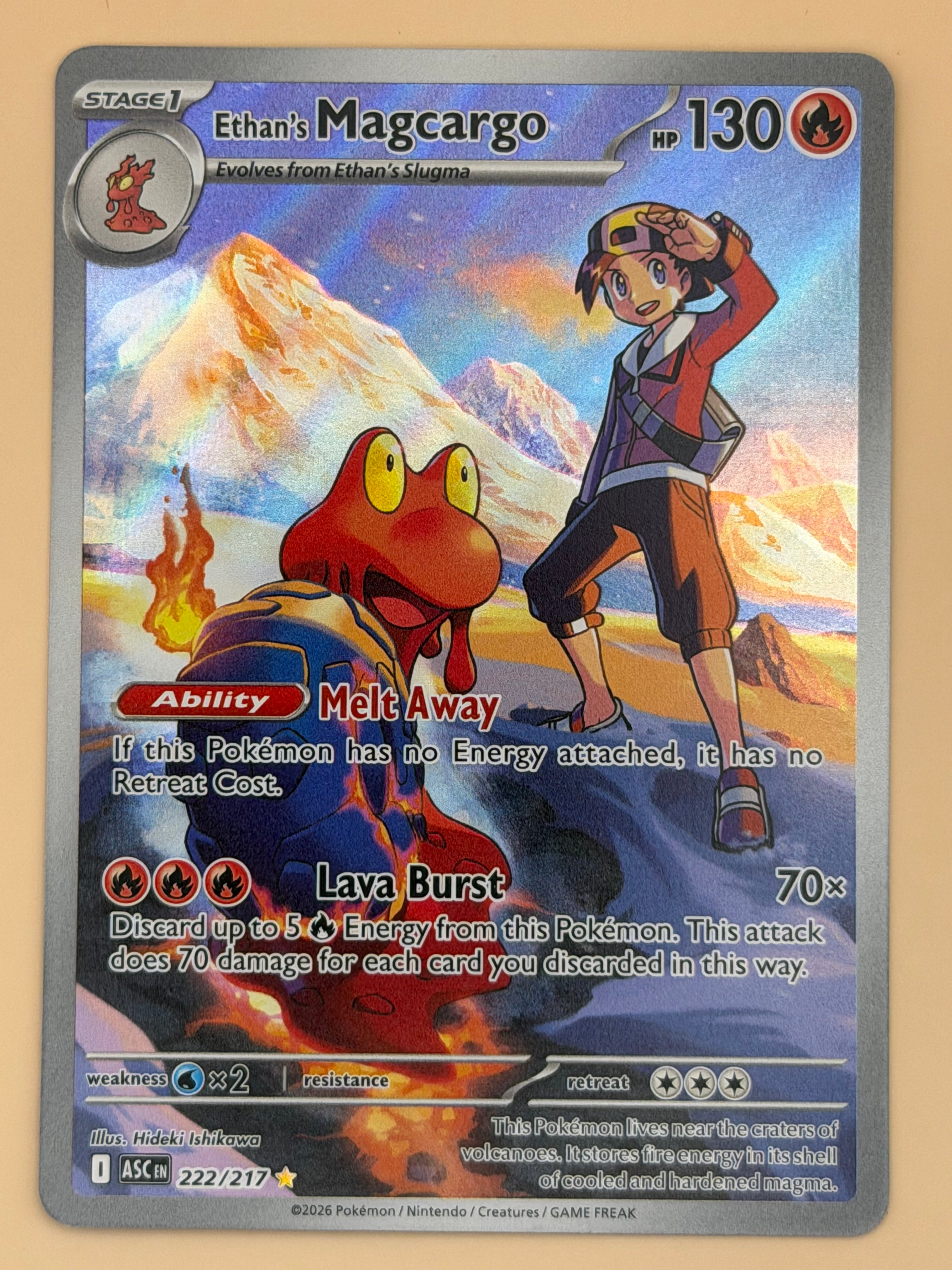 222/217 Ethan's Magcargo - Ascended Heroes
