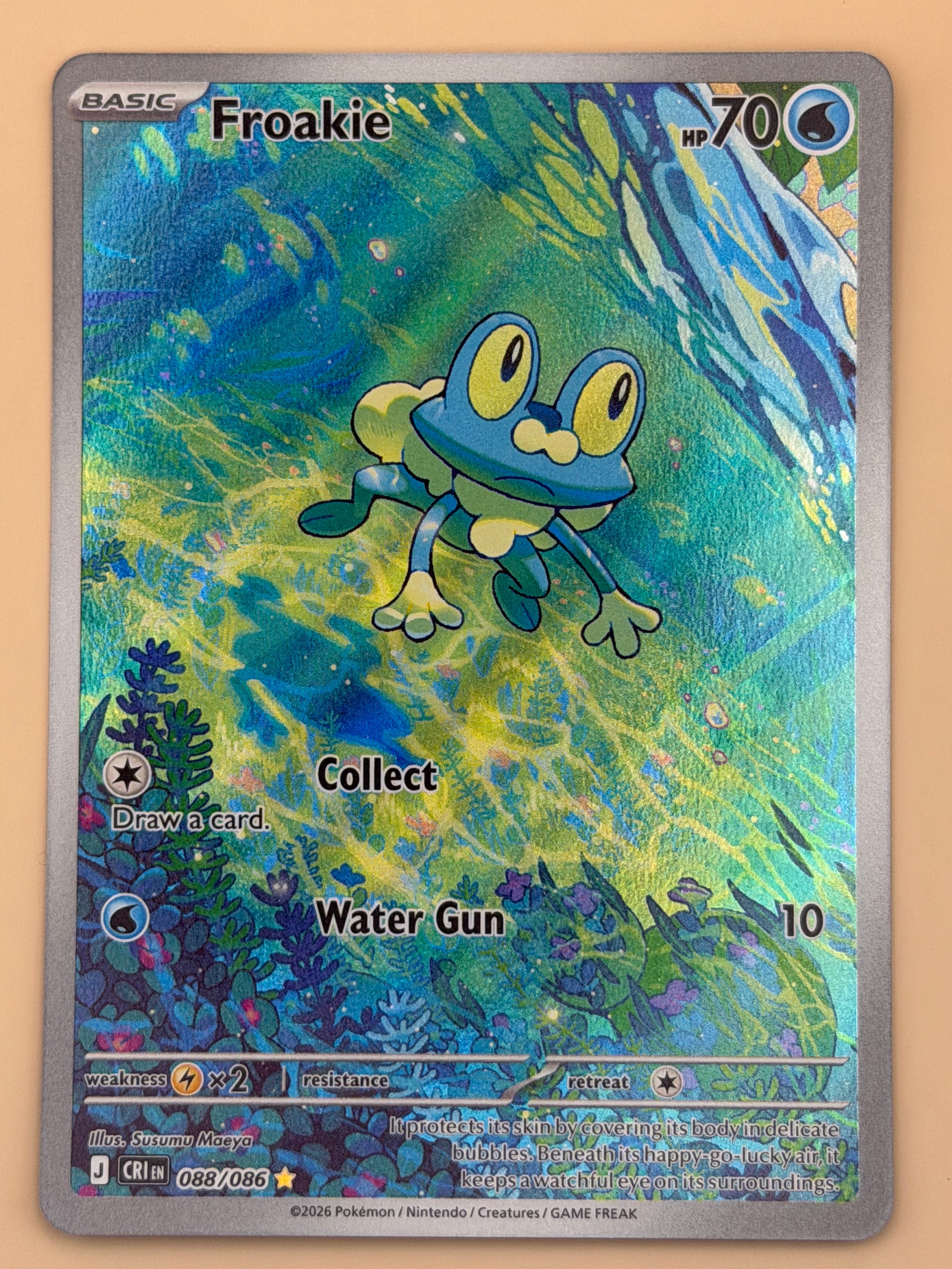 088/086 Froakie - Chaos Rising