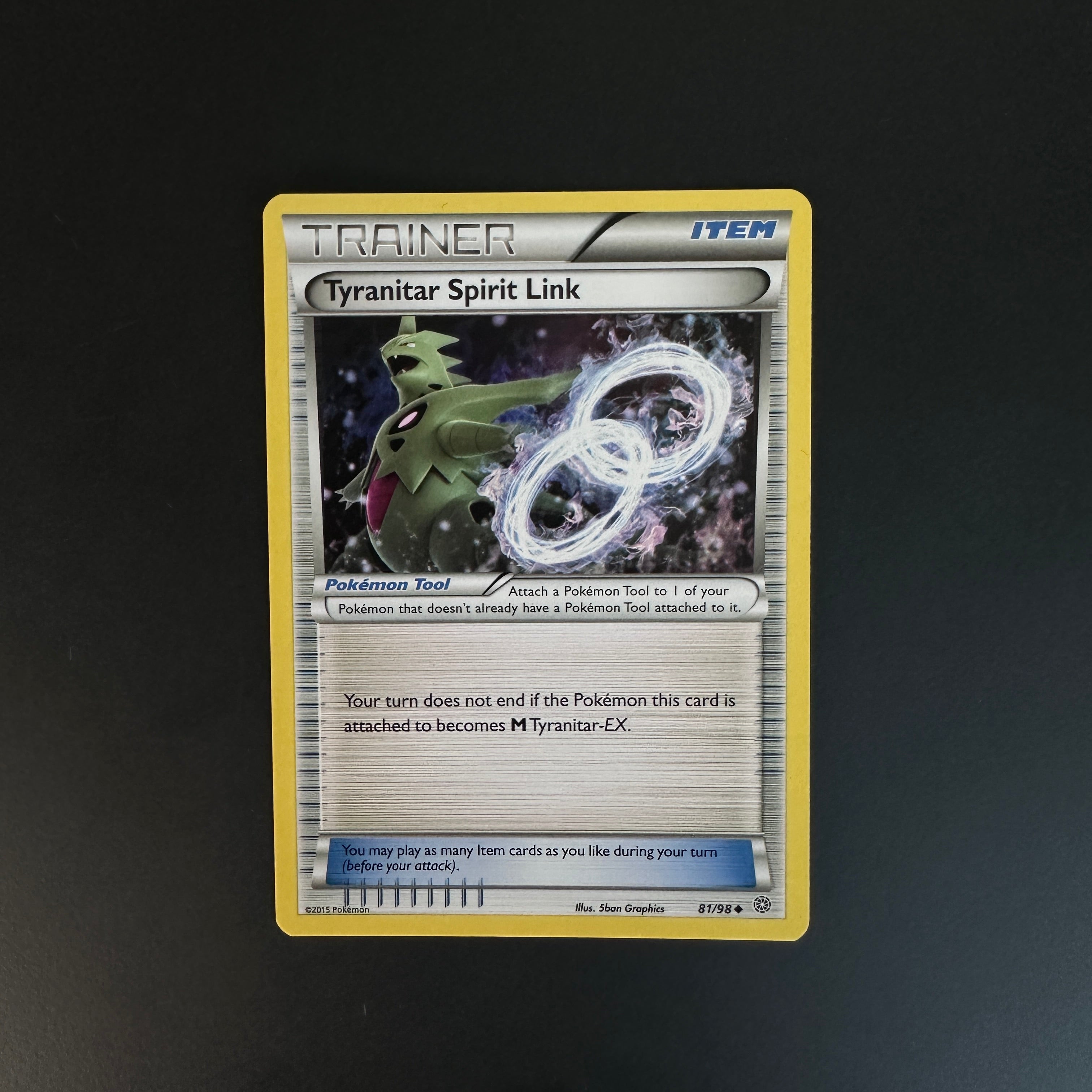 Tyranitar Spirit Link Ancient Origins Uncommon 81