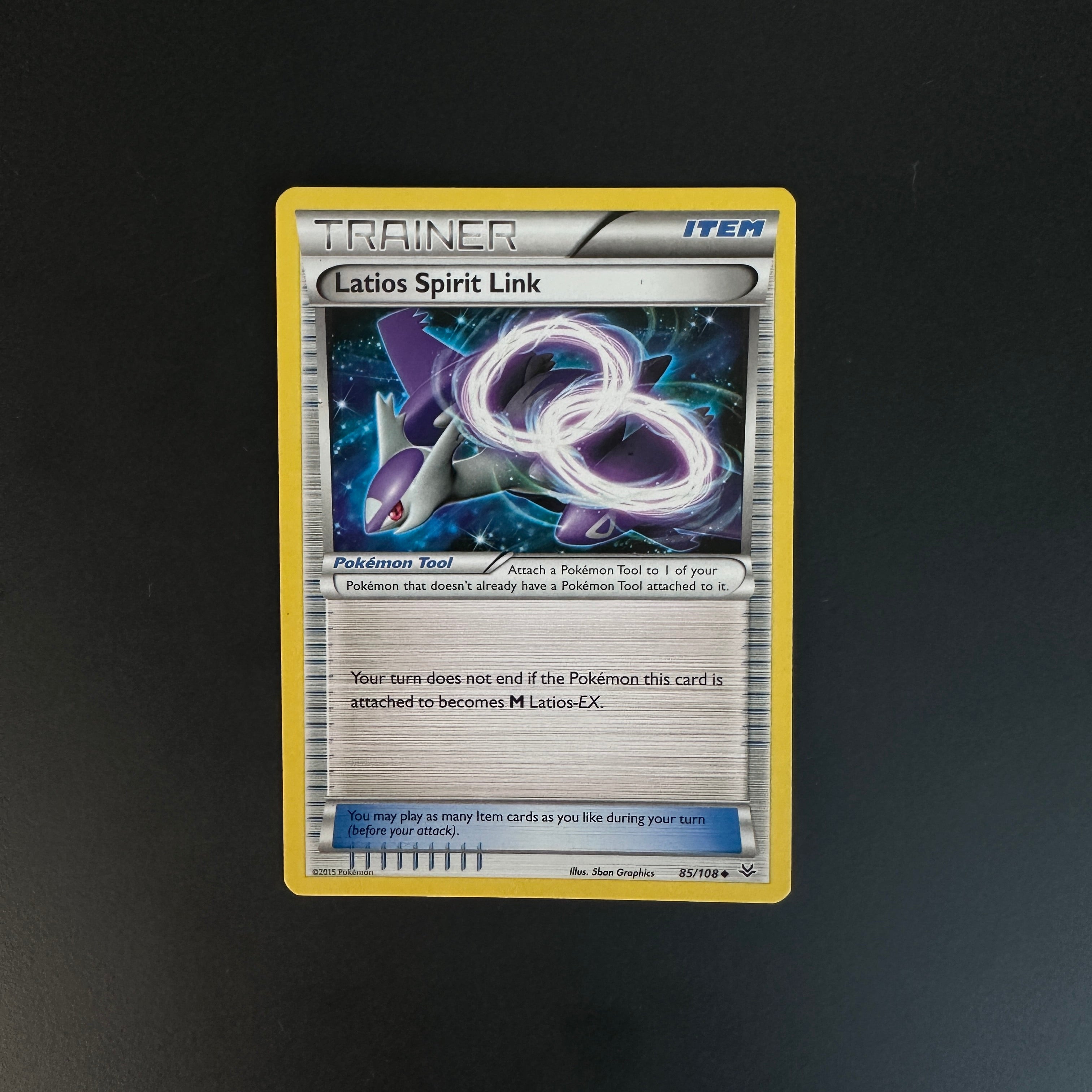 Latios Spirit Link Roaring Skies Uncommon 85