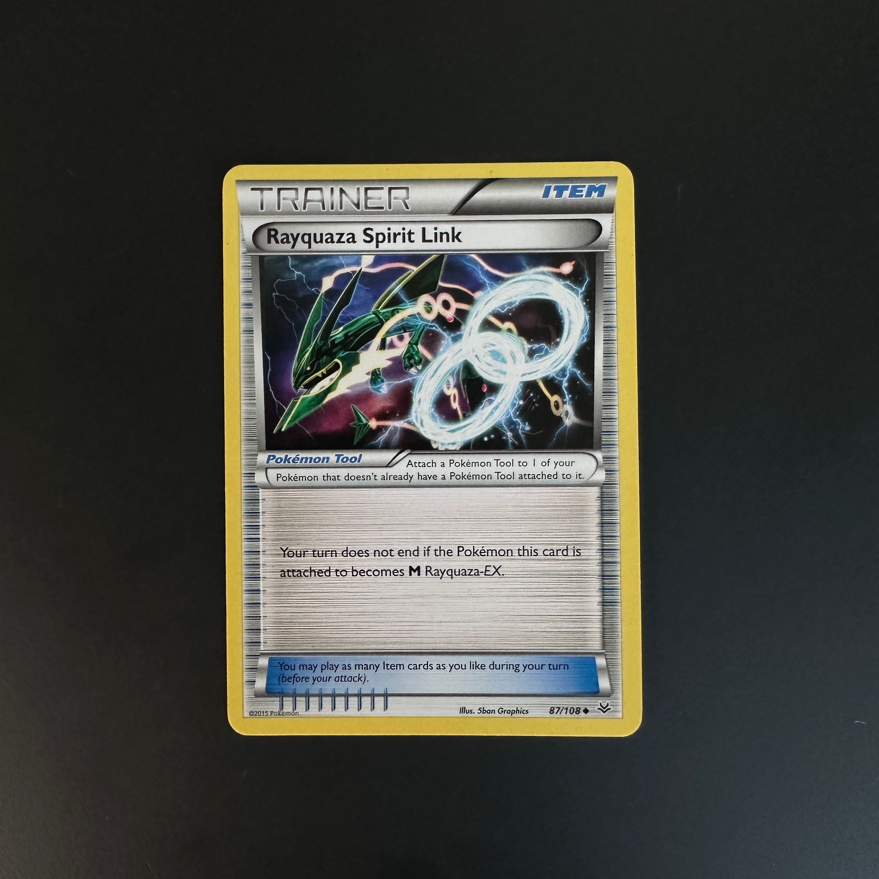 Rayquaza Spirit Link Roaring Skies Uncommon 87