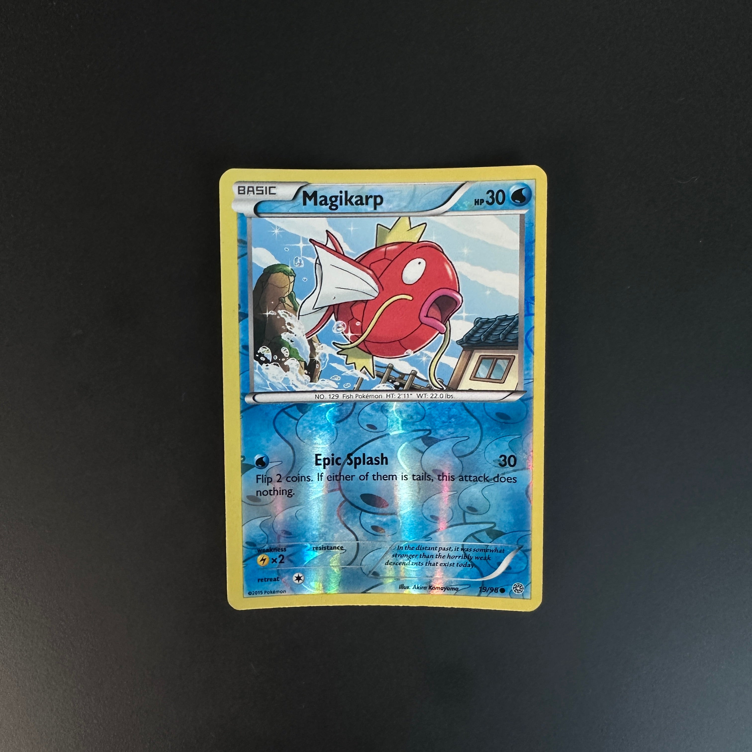 Magikarp - 19/98 - Common - Reverse Holo MP Ancient Origins