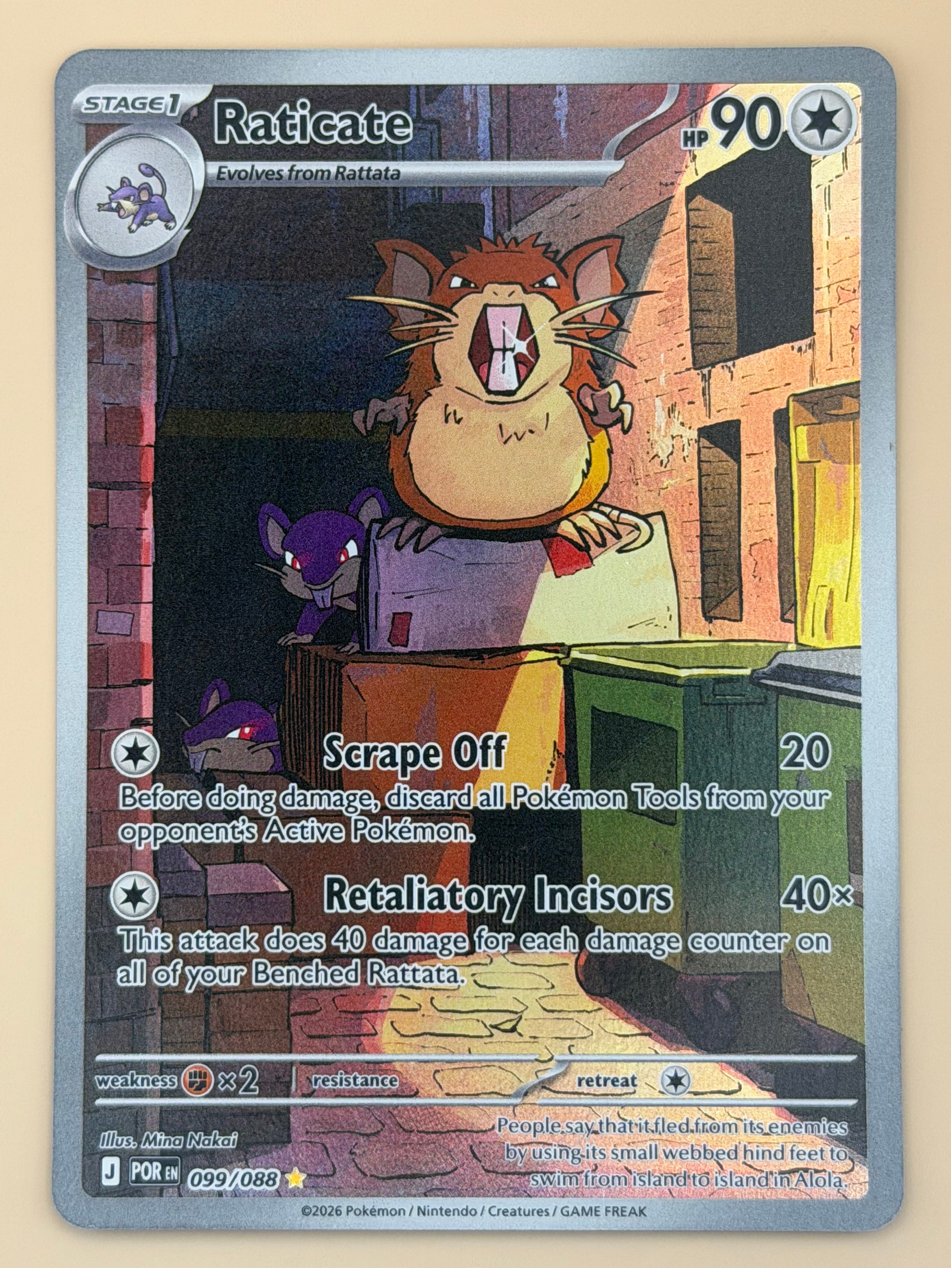 099/088 Raticate - Perfect Order