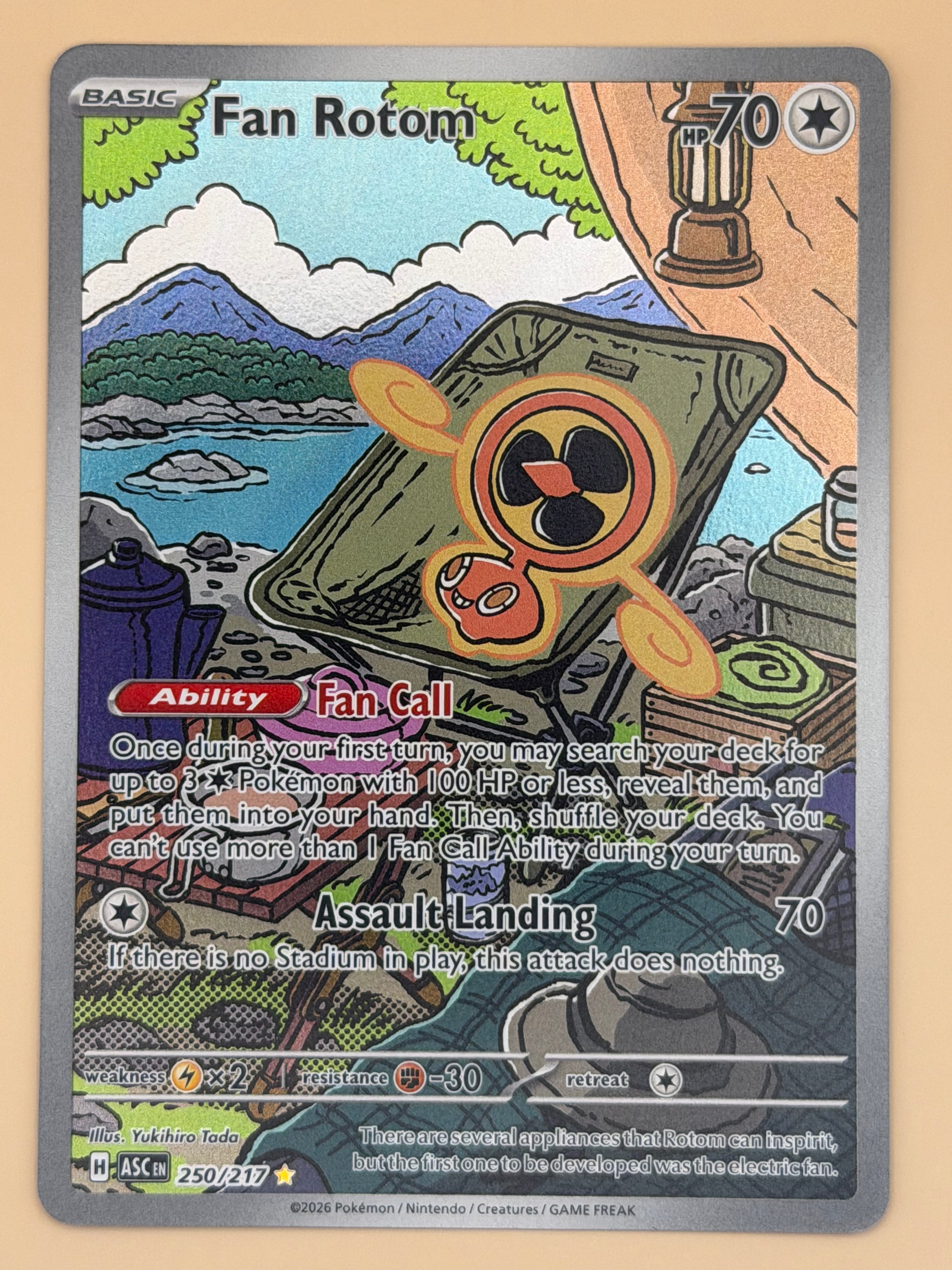 250/217 Fan Rotom - Ascended Heroes