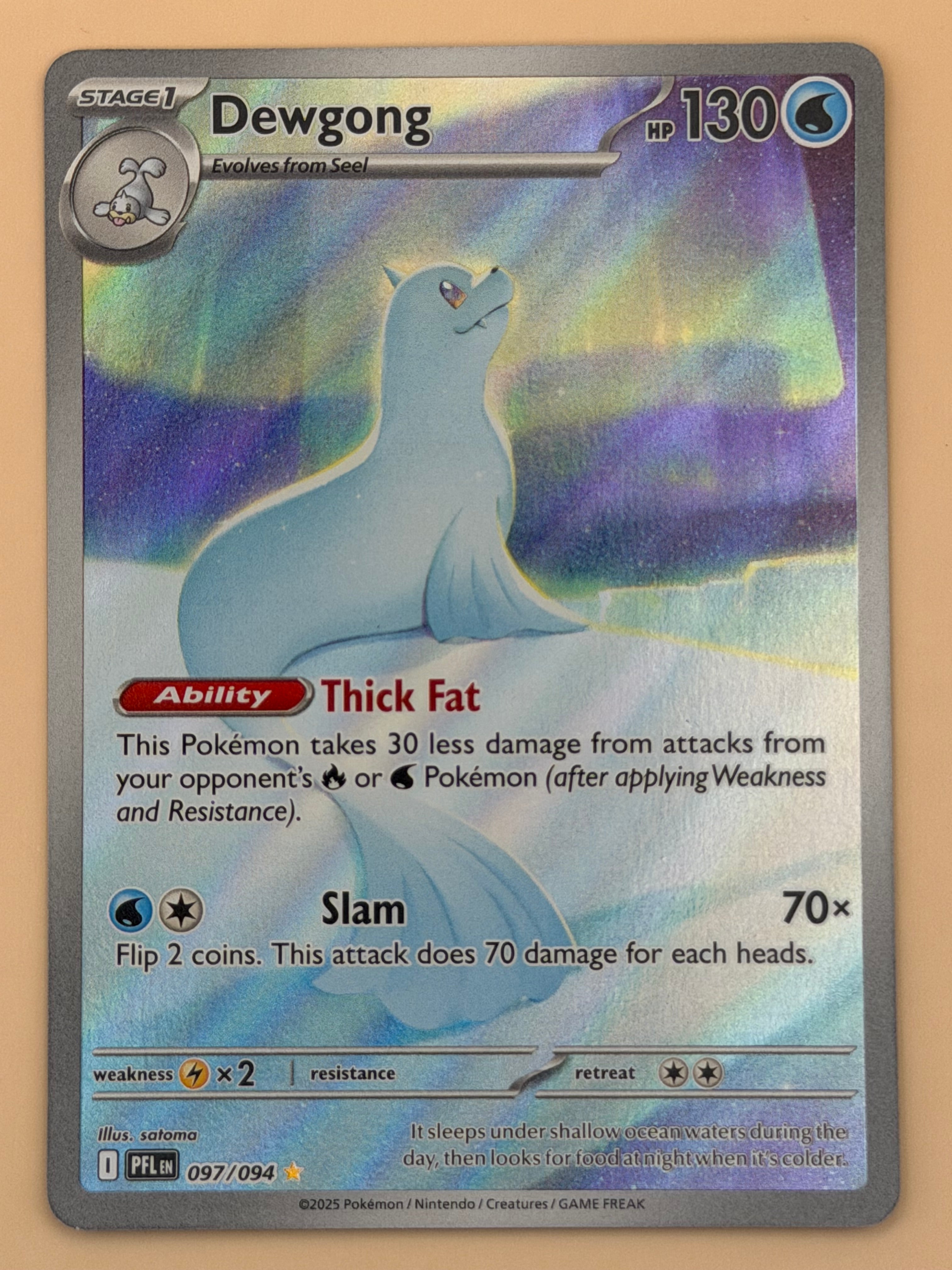 097/094 Dewgong - Phantasmal Flames