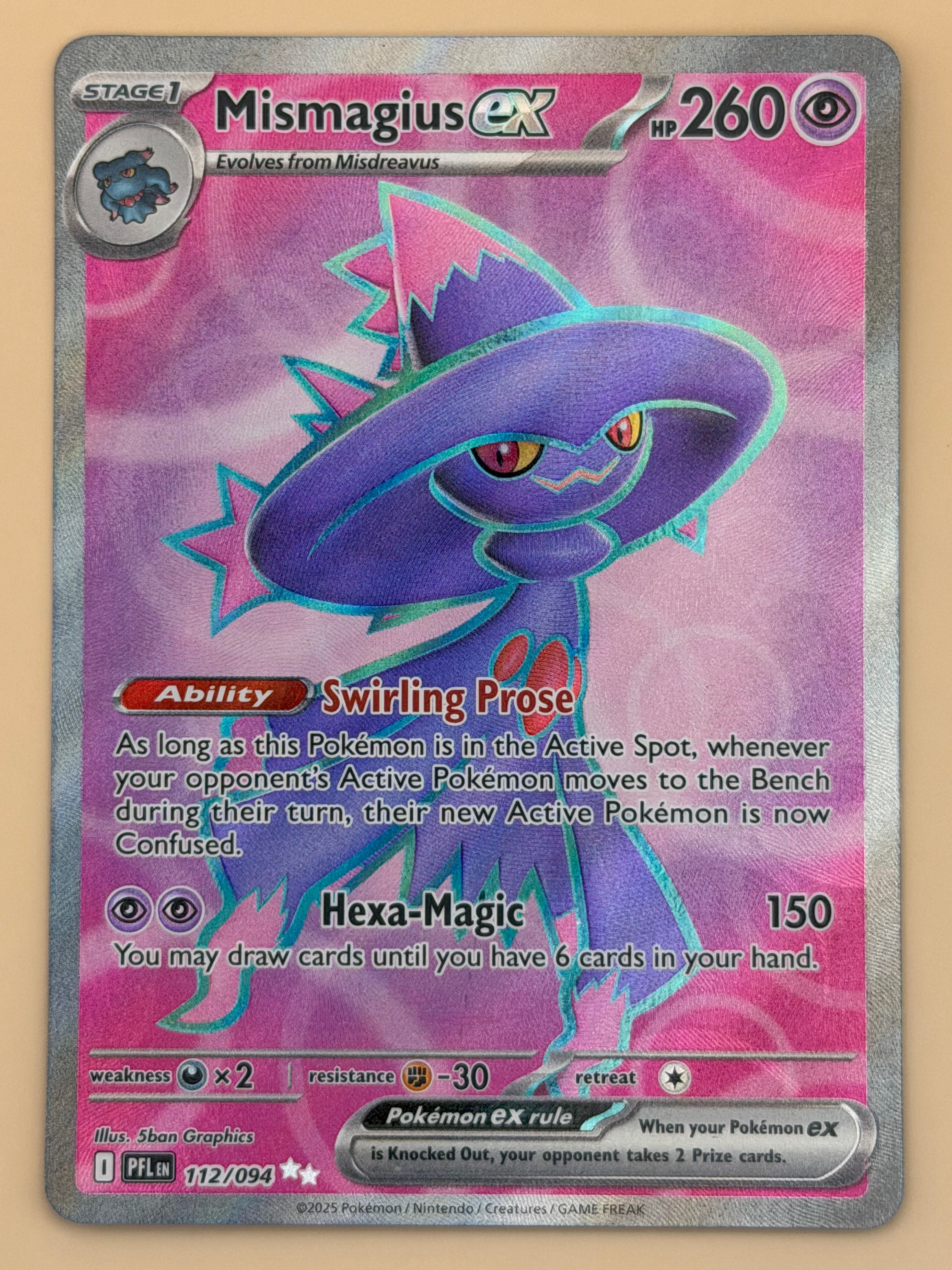 112/094 Mismagius ex - Phantasmal Flames