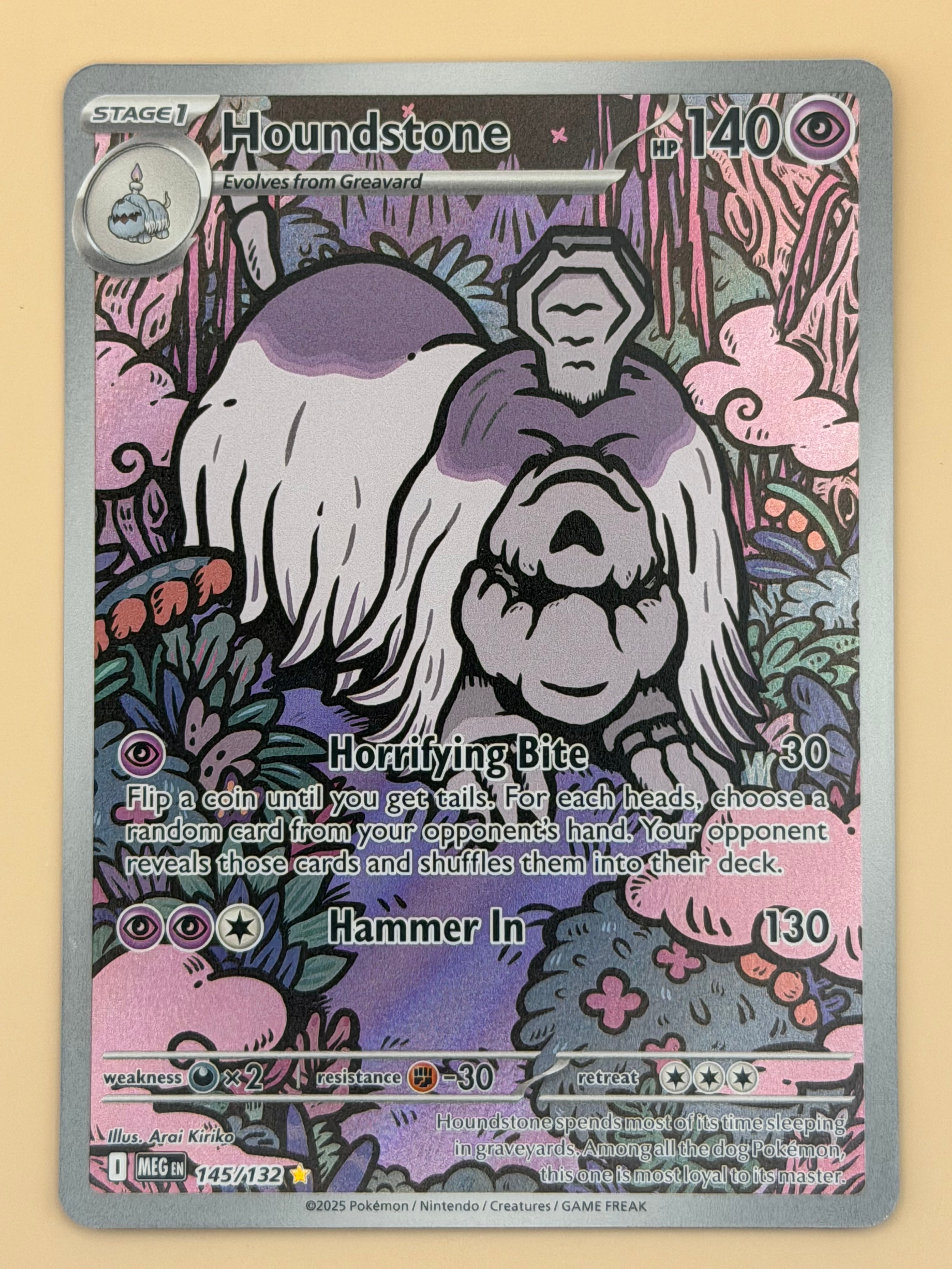 145/132 Houndstone - Mega Evolution