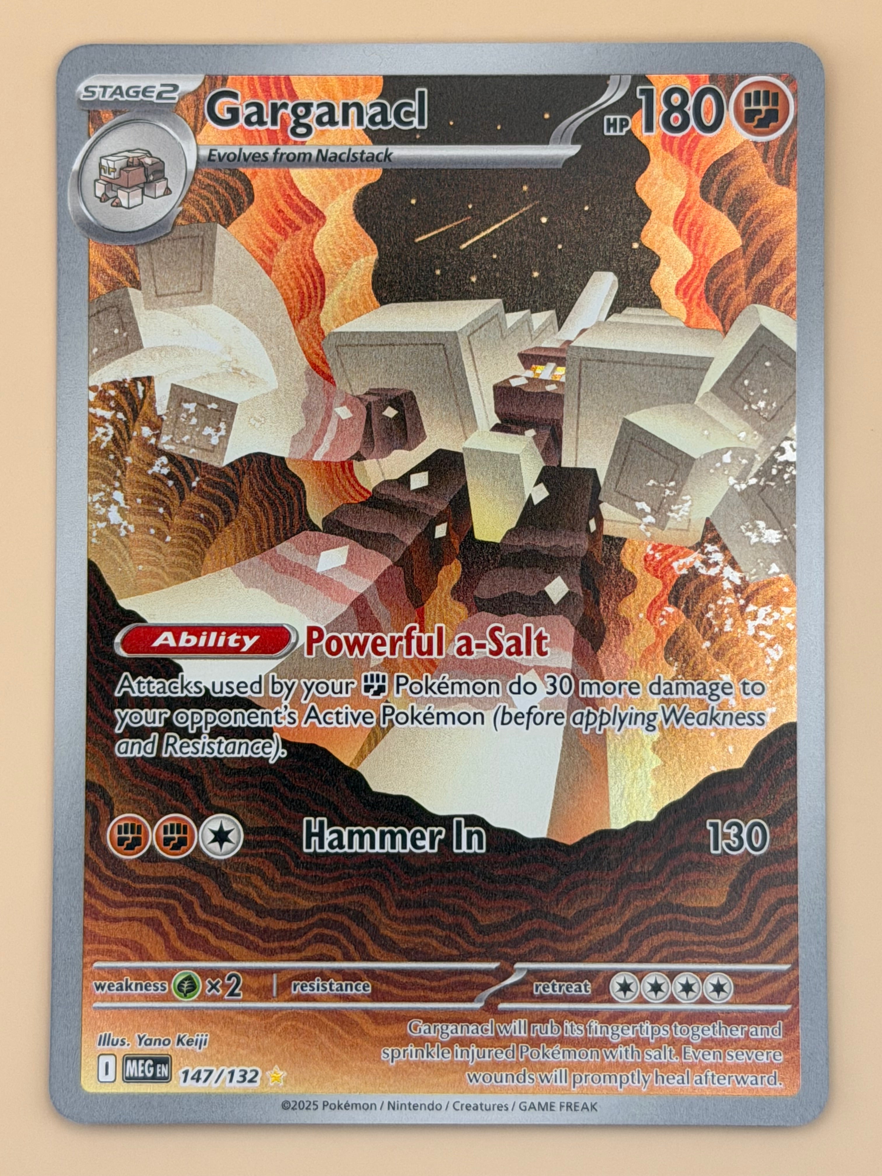 147/132 Garganacl - Mega Evolution